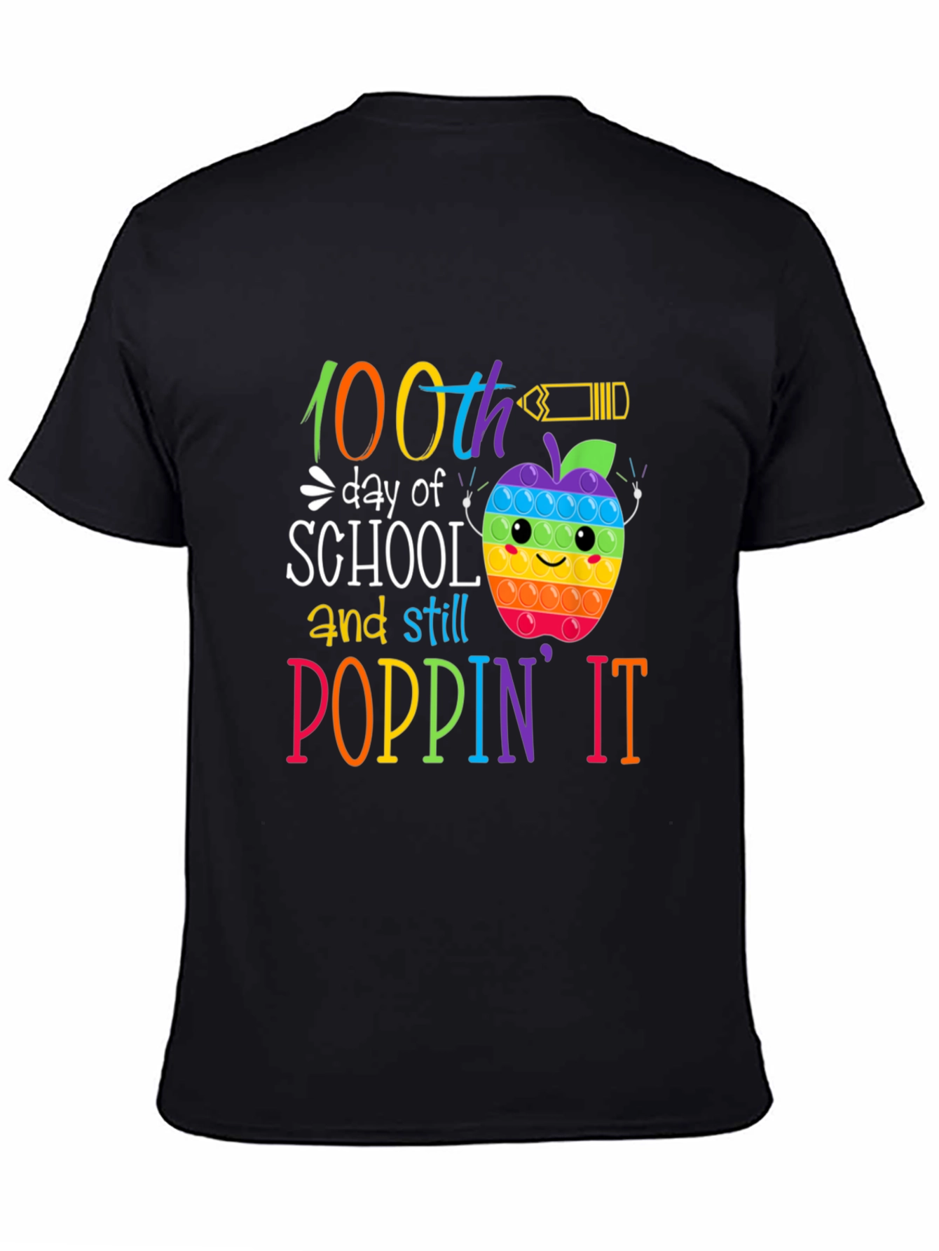 100th Day of School Poppin It T-Shirt