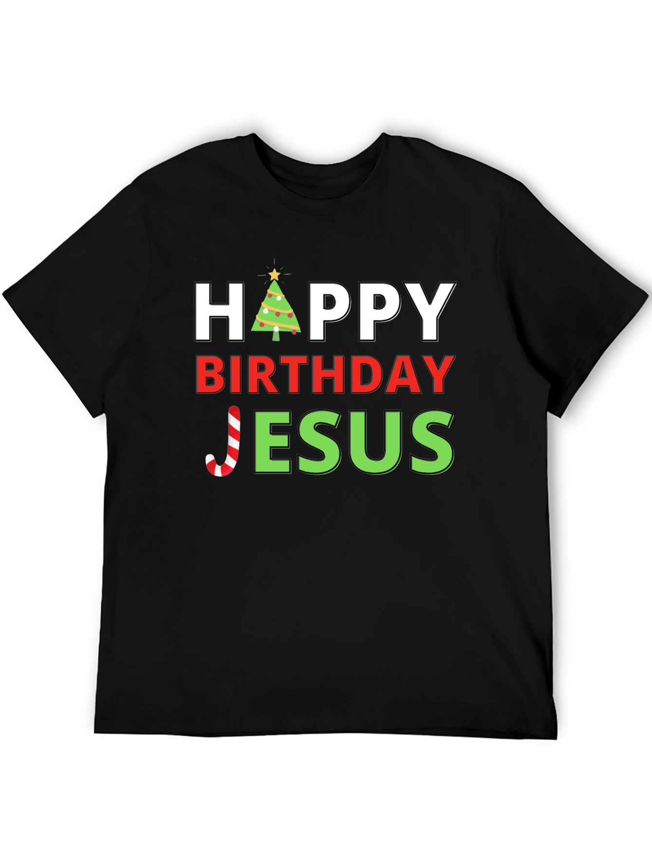 Happy Birthday Jesus Christmas T-Shirt