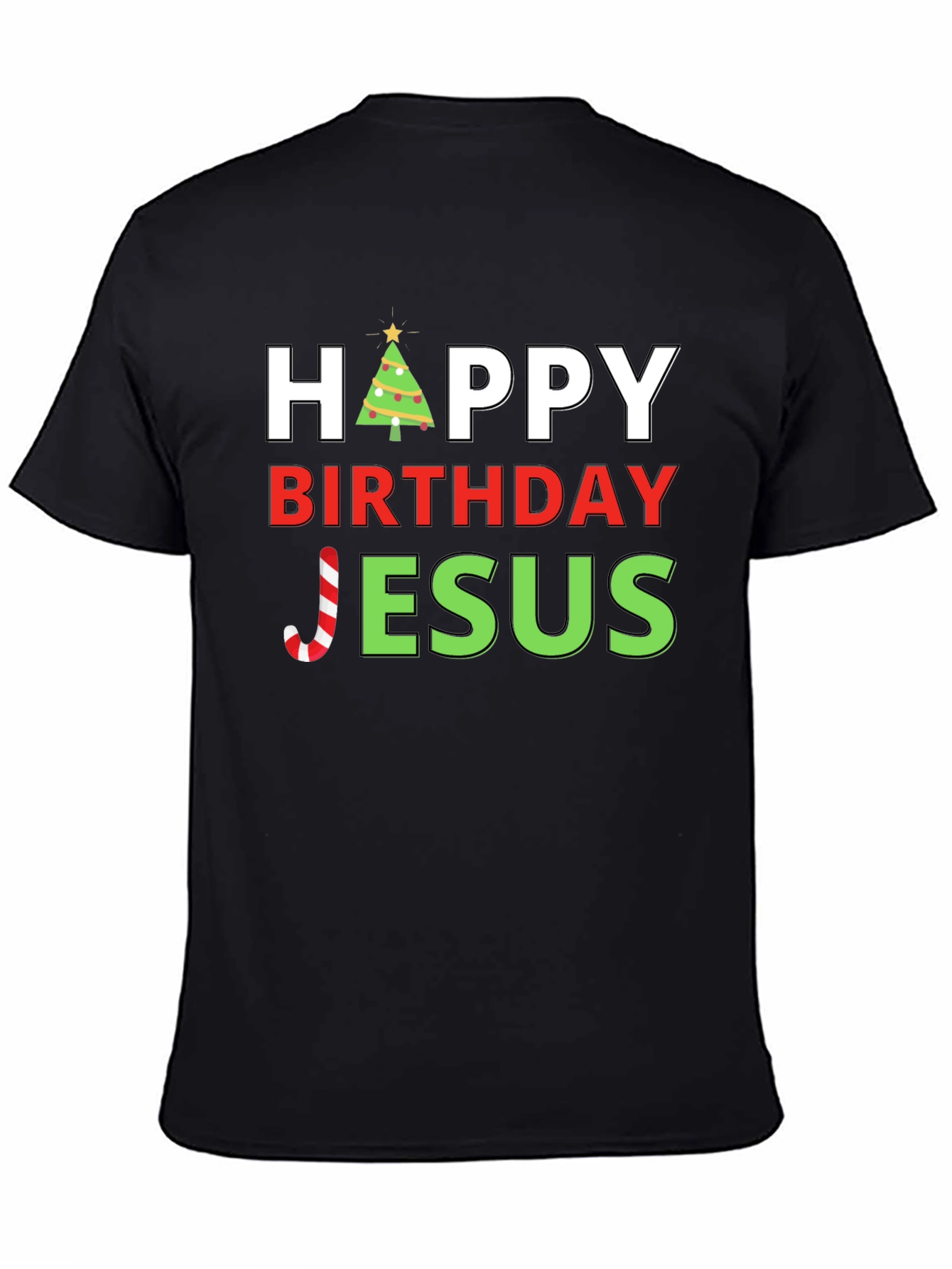 Happy Birthday Jesus Christmas T-Shirt