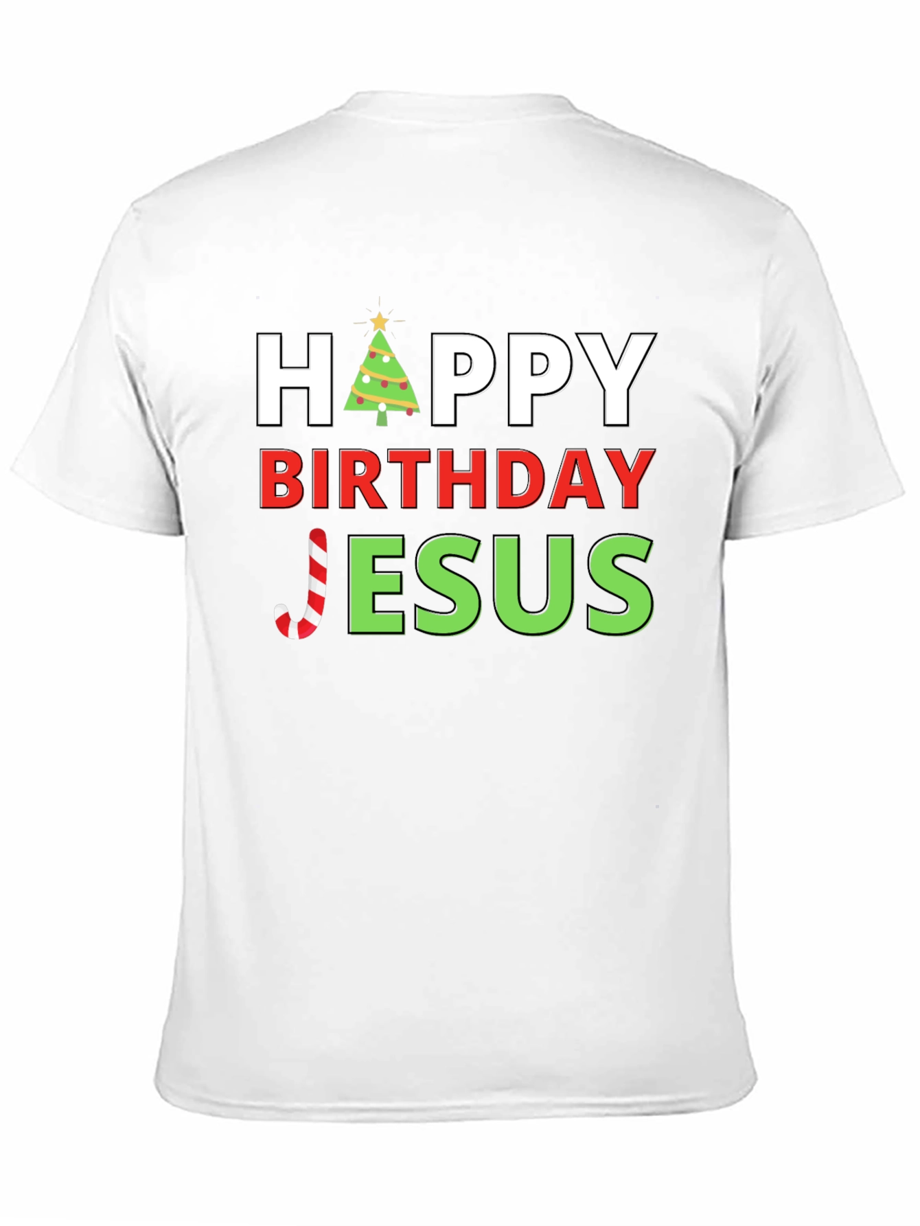 Happy Birthday Jesus Christmas T-Shirt