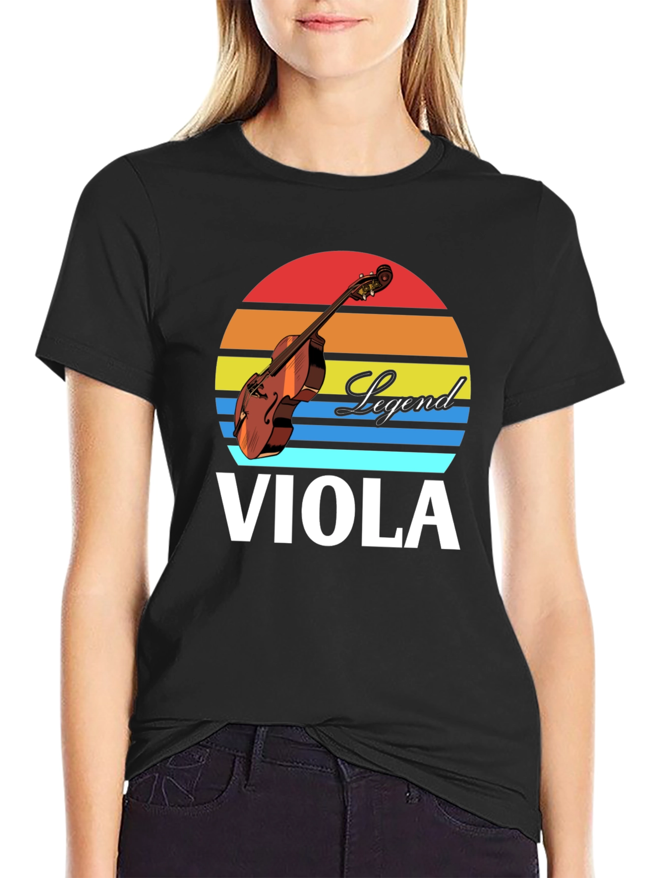 Viola Legend T-Shirt Musician Gift