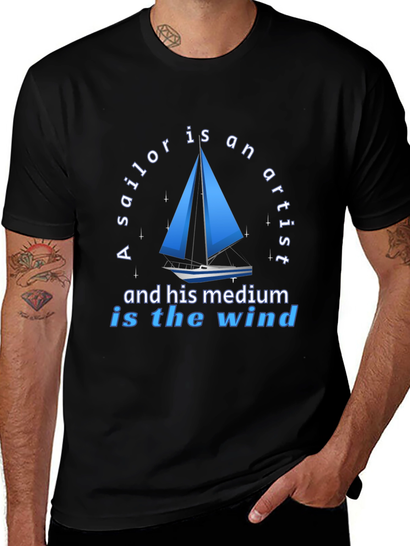 Sailor is an Artist Graphic T-Shirt