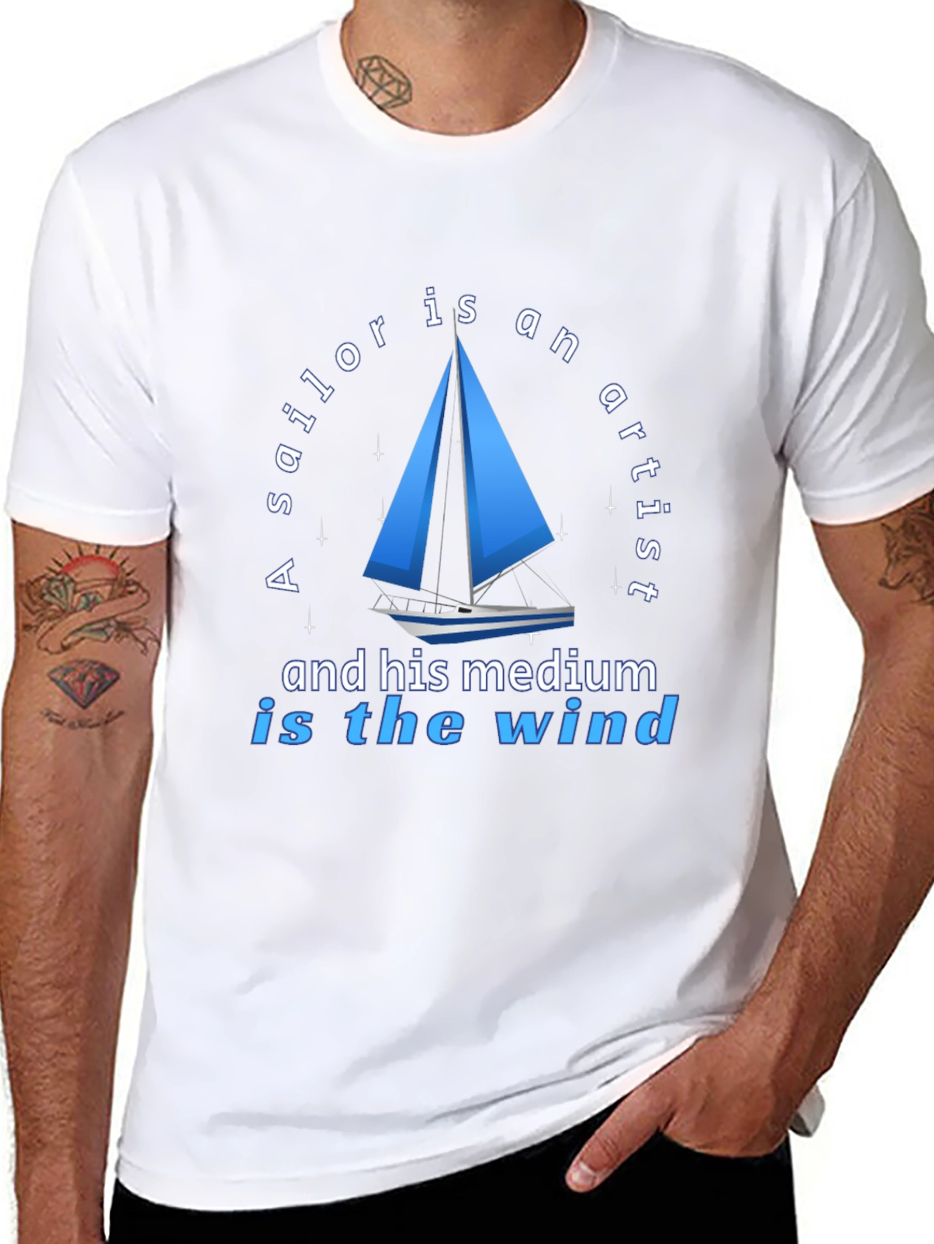 Sailor is an Artist Graphic T-Shirt