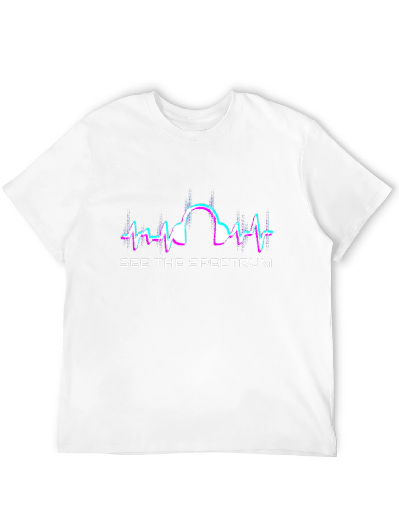 See the Spectrum Graphic T-Shirt - Music Lover Tee