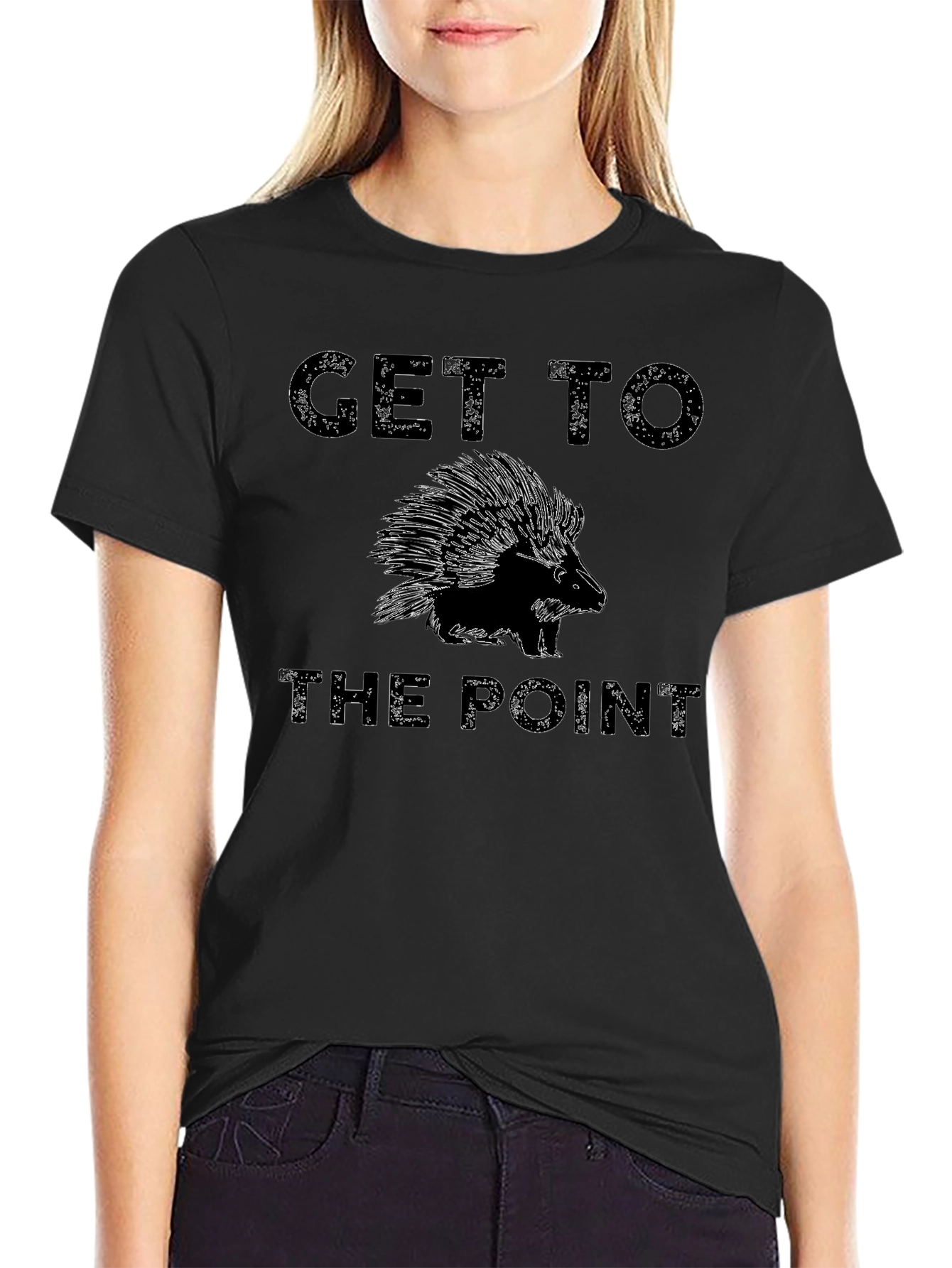 Get to the Point Porcupine Graphic Tee