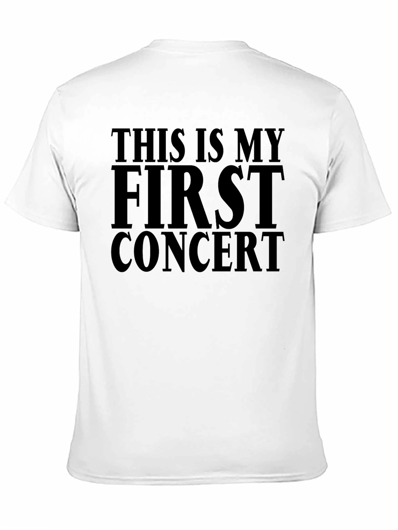 My First Concert T-Shirt - Music Lover Tee