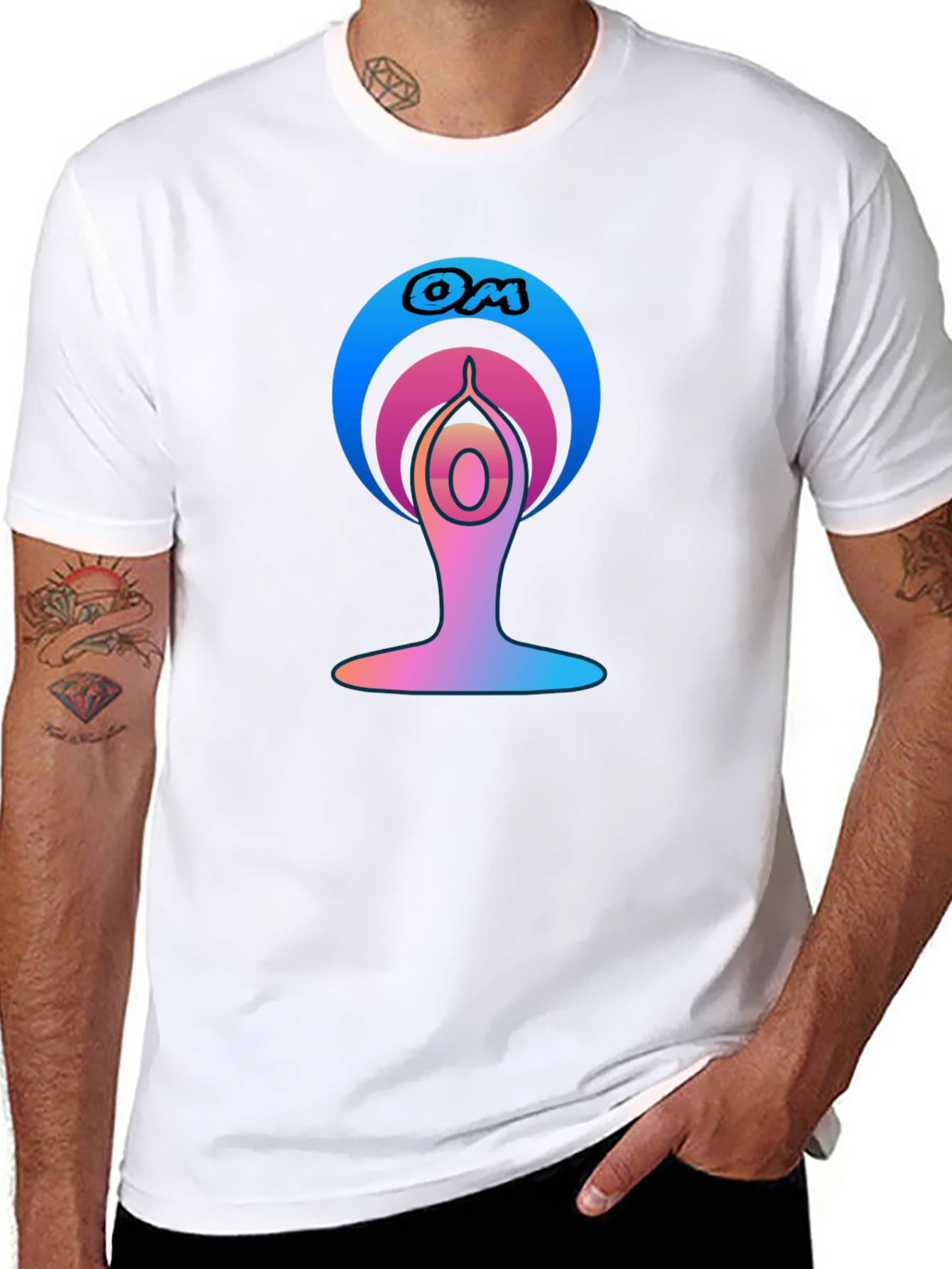 Om Yoga Symbol Graphic Tee