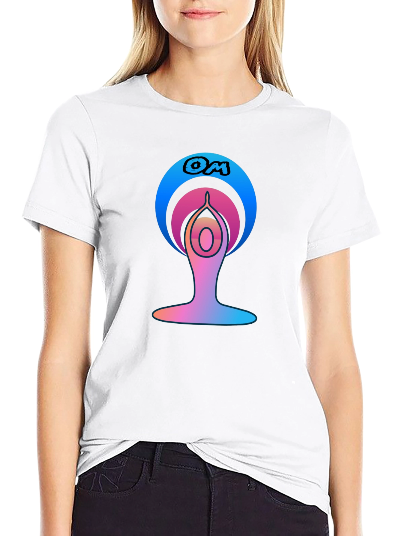 Om Yoga Symbol Graphic Tee