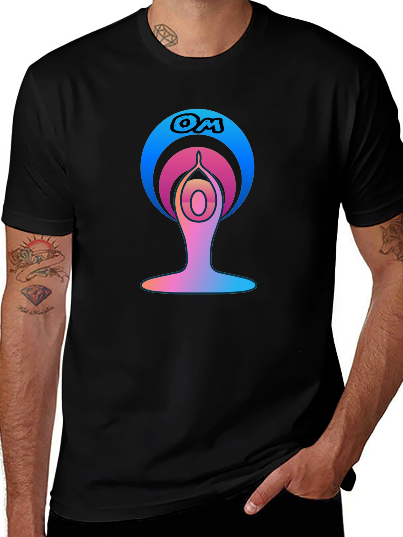 Om Yoga Symbol Graphic Tee