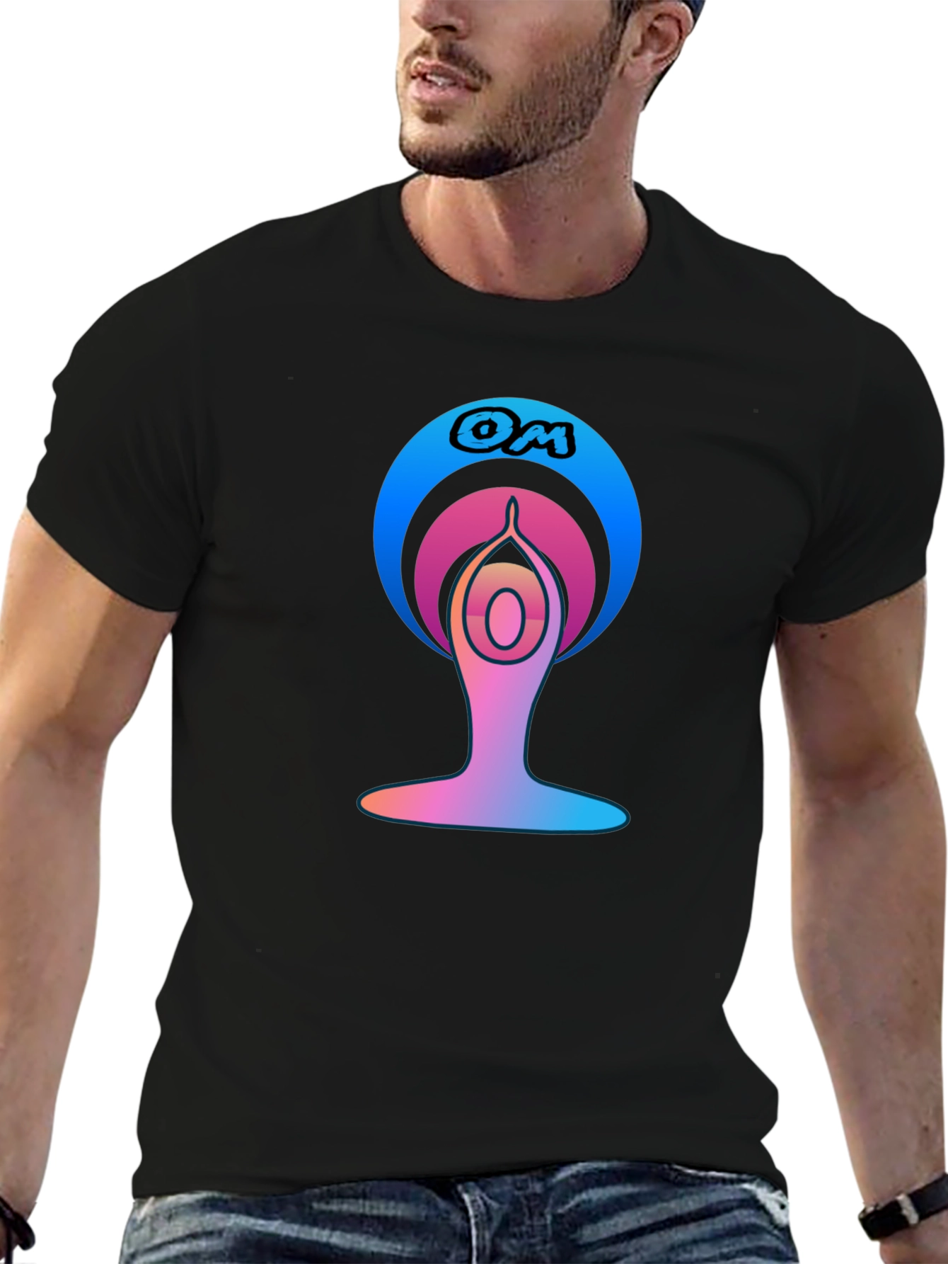 Om Yoga Symbol Graphic Tee