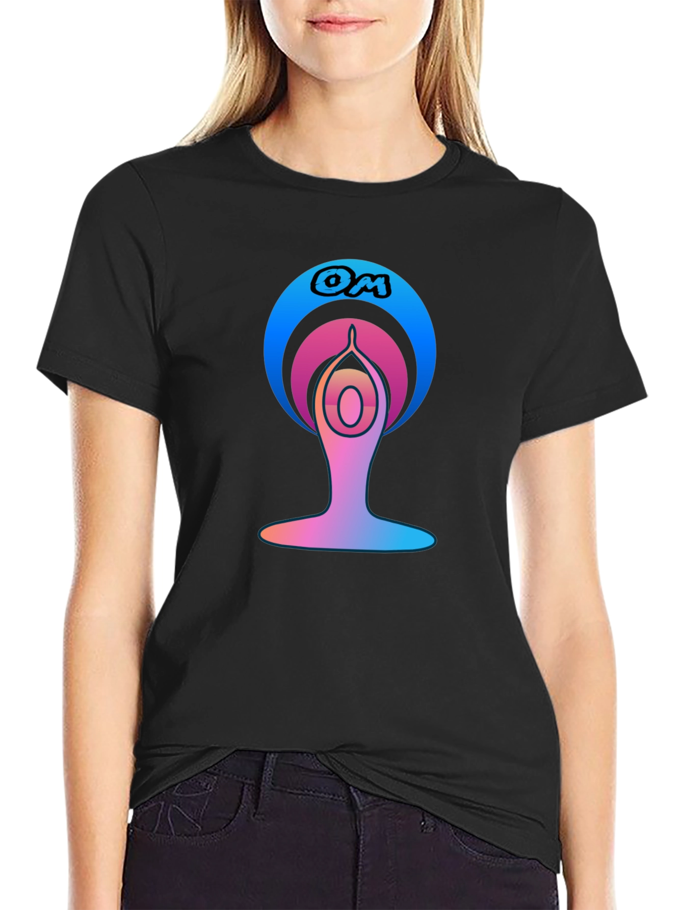 Om Yoga Symbol Graphic Tee