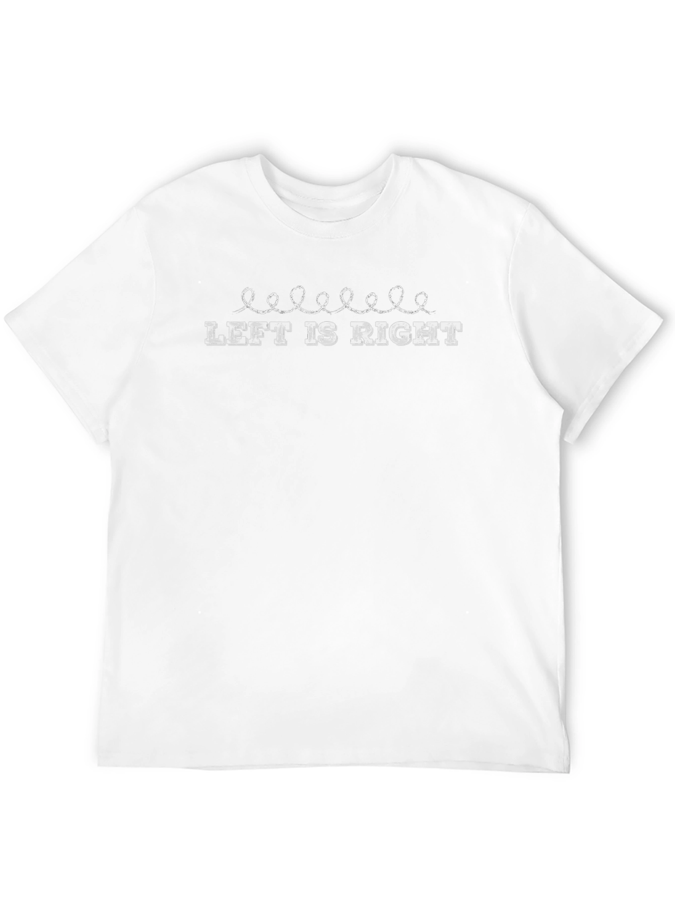 Left Is Right Graphic Tee - Funny T-Shirt