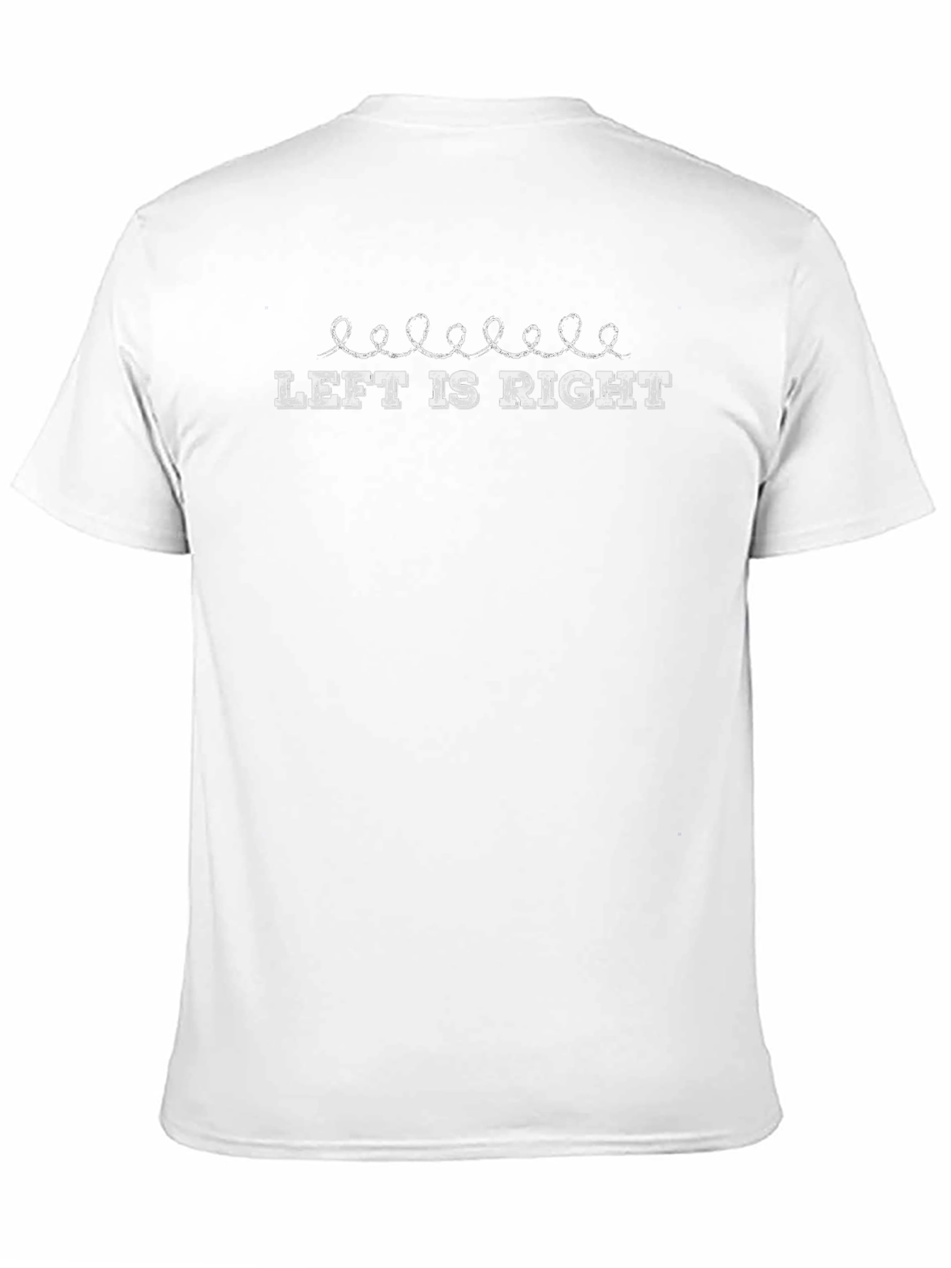 Left Is Right Graphic Tee - Funny T-Shirt