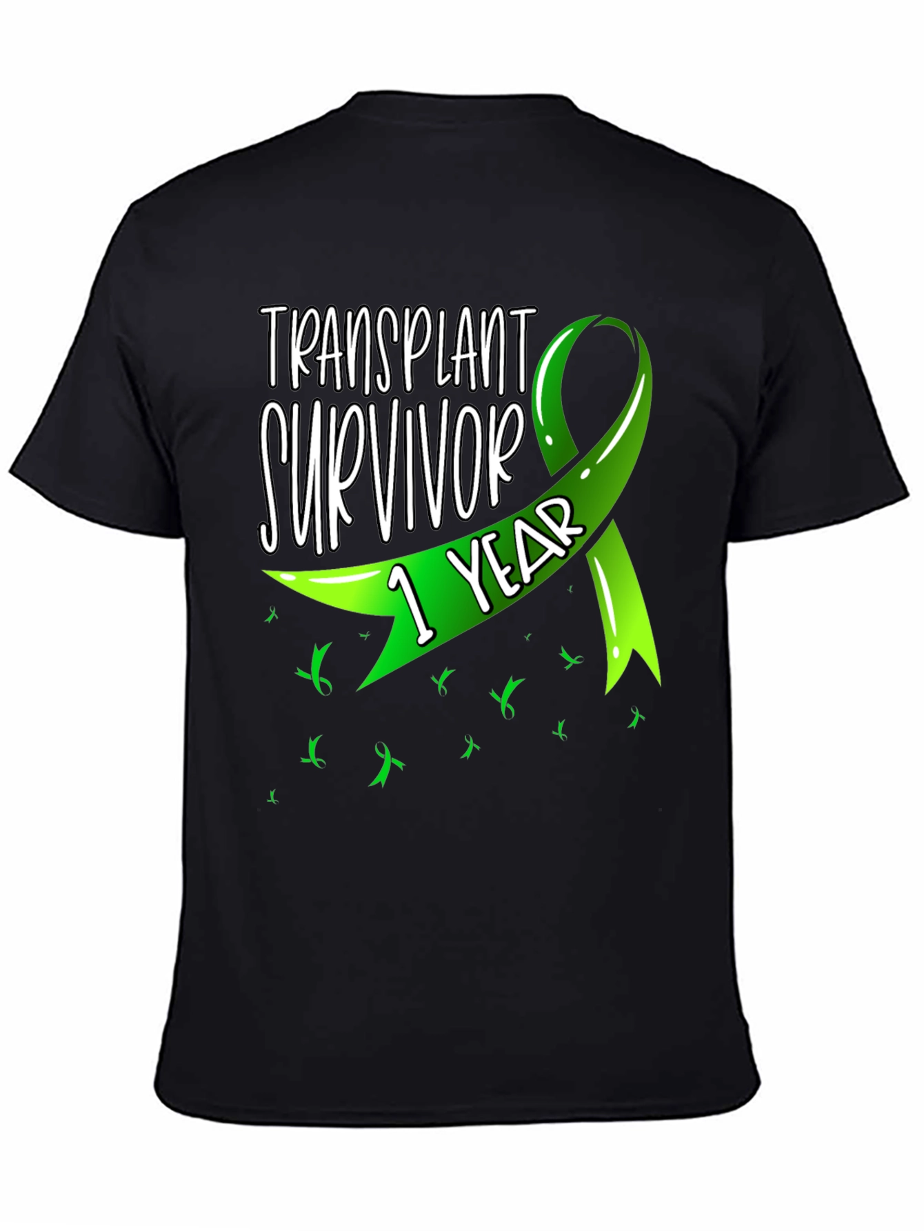 Transplant Survivor 1 Year Awareness T-Shirt