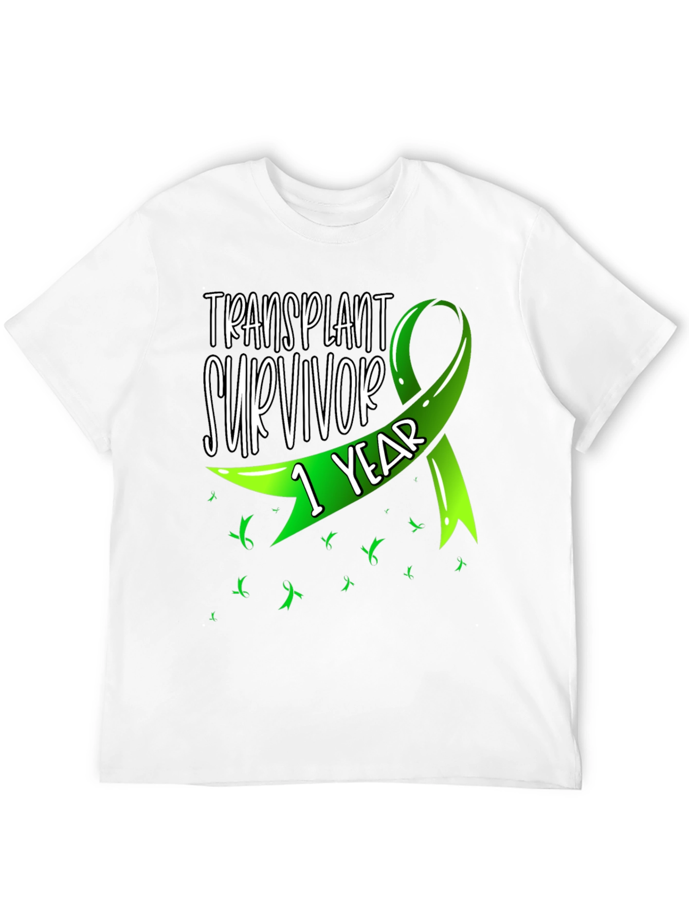 Transplant Survivor 1 Year Awareness T-Shirt