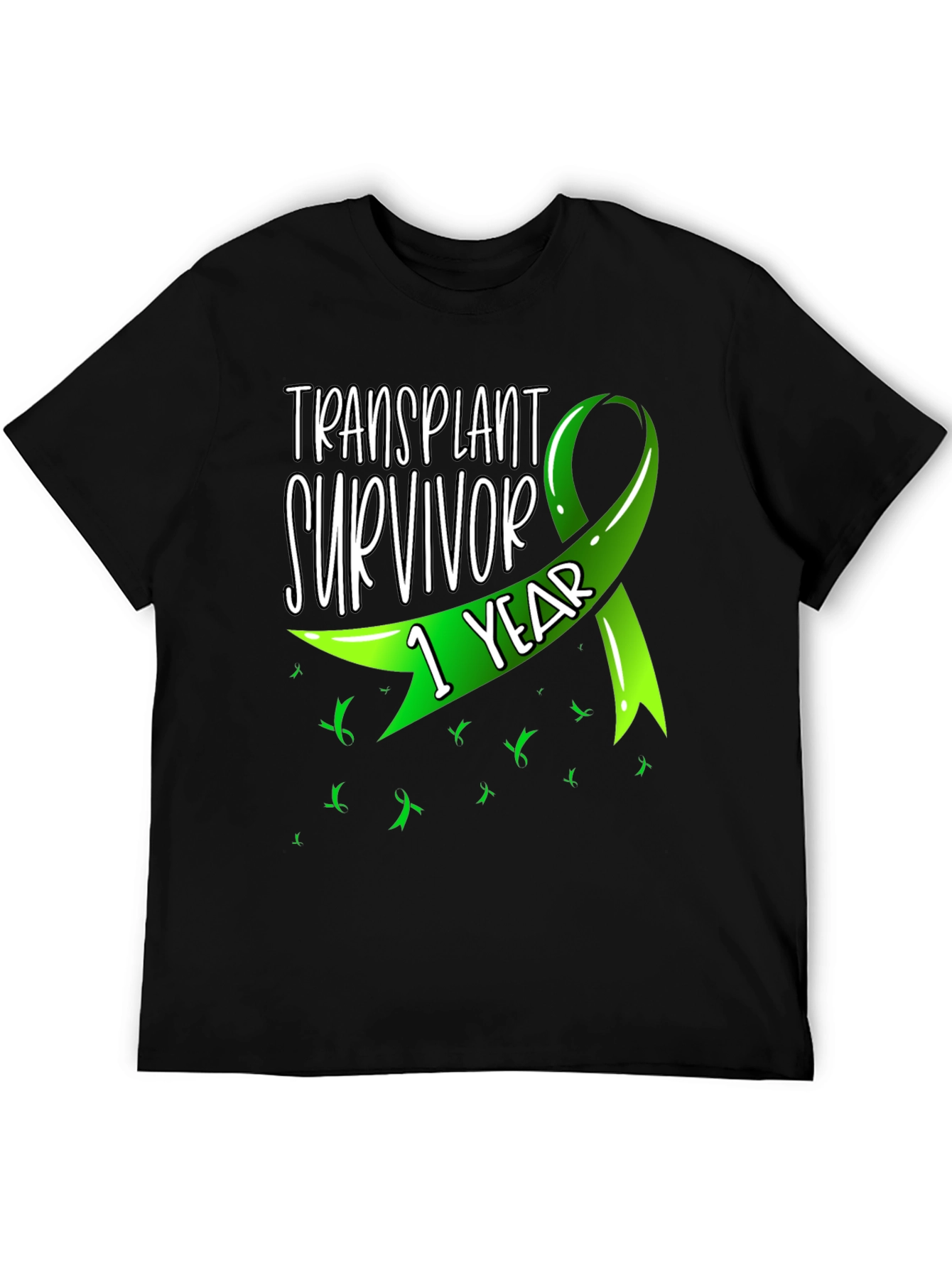 Transplant Survivor 1 Year Awareness T-Shirt