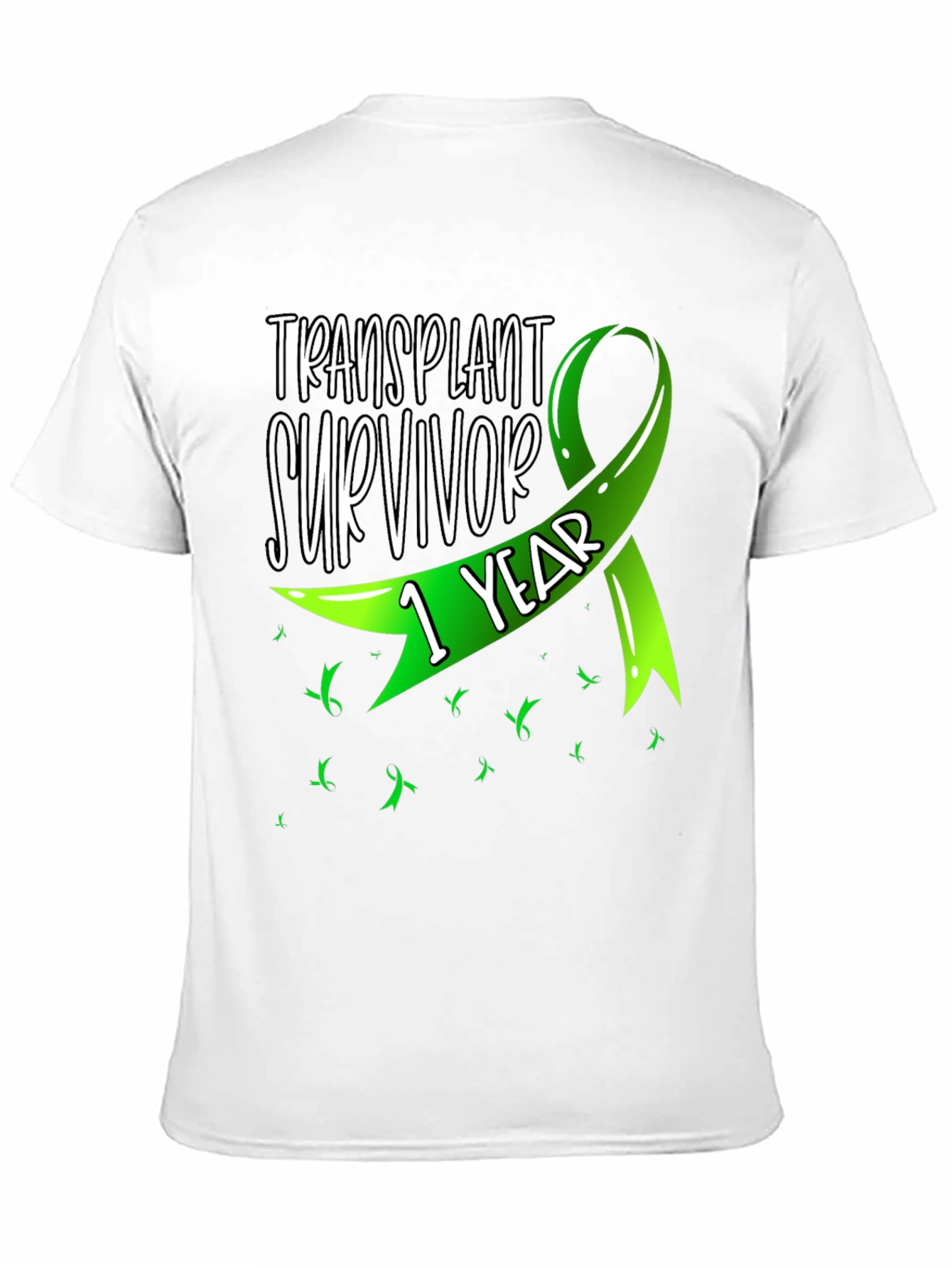Transplant Survivor 1 Year Awareness T-Shirt