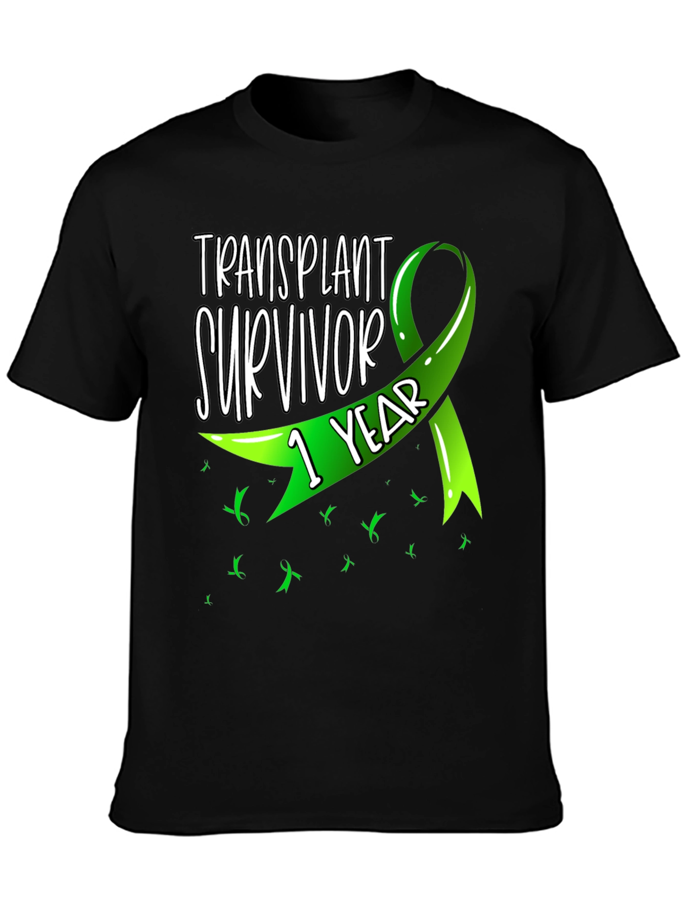Transplant Survivor 1 Year Awareness T-Shirt