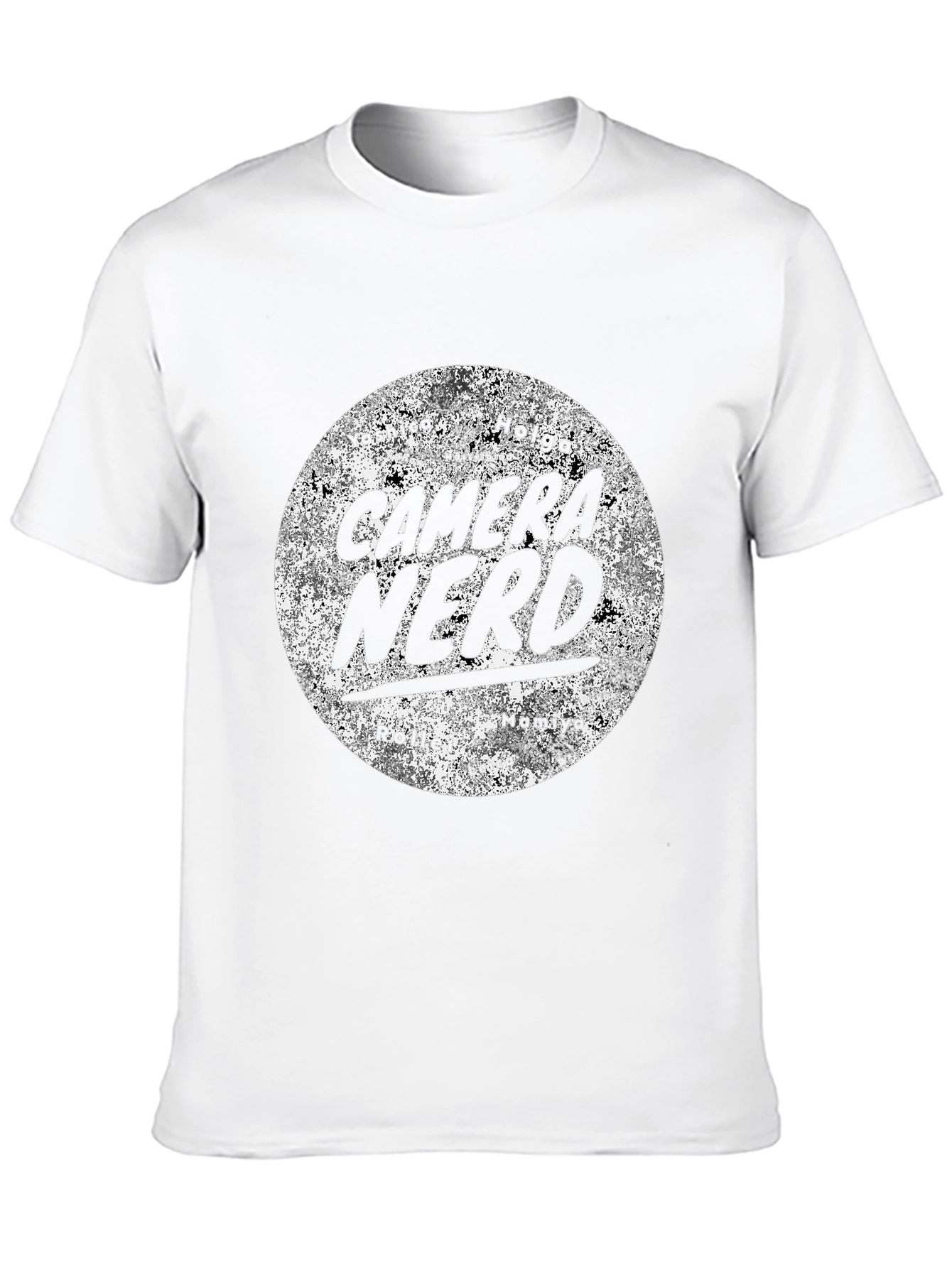 Camera Nerd Graphic Tee - Black