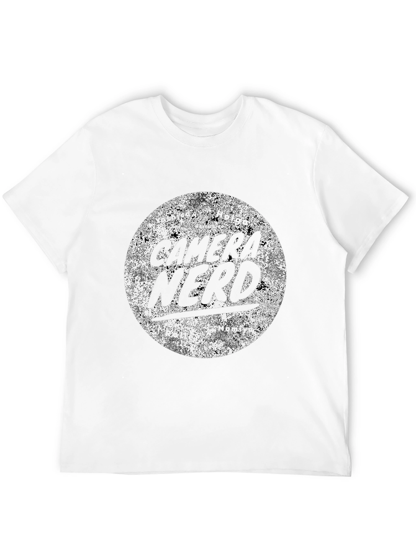 Camera Nerd Graphic Tee - Black
