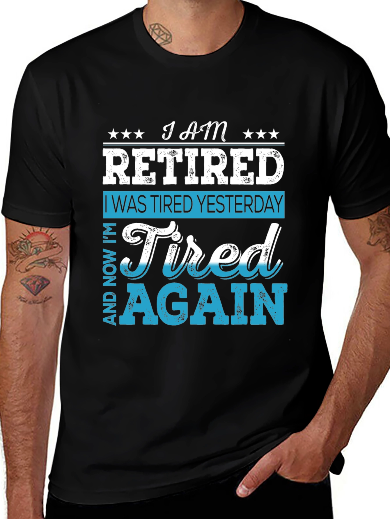 I am Retired Funny Graphic T-Shirt