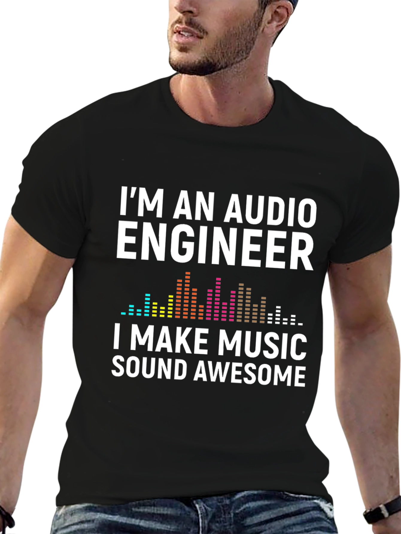 Audio Engineer Graphic Tee - Music Producer Gift