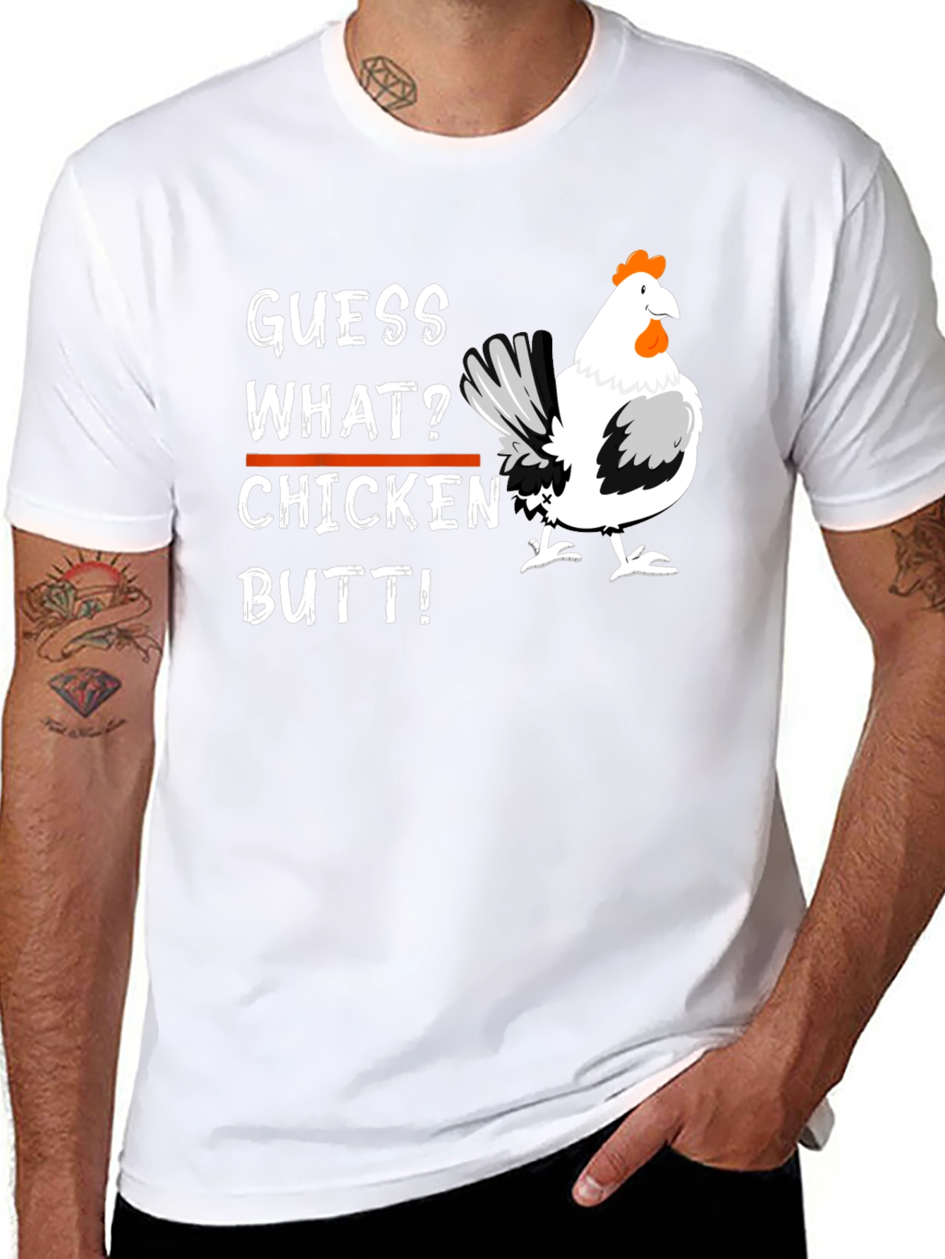 Guess What? Chicken Butt T-Shirt