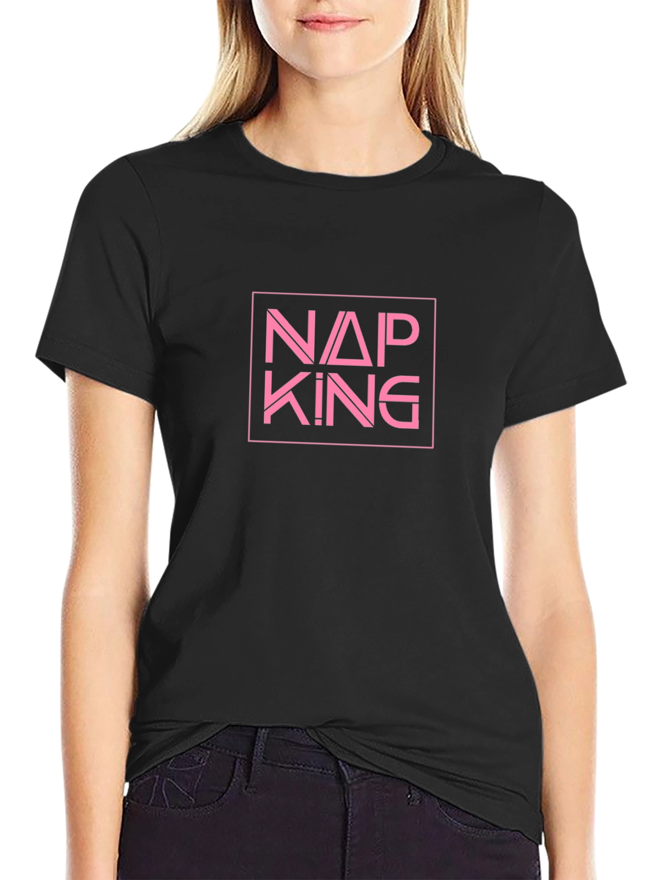 Nap King Black T-Shirt