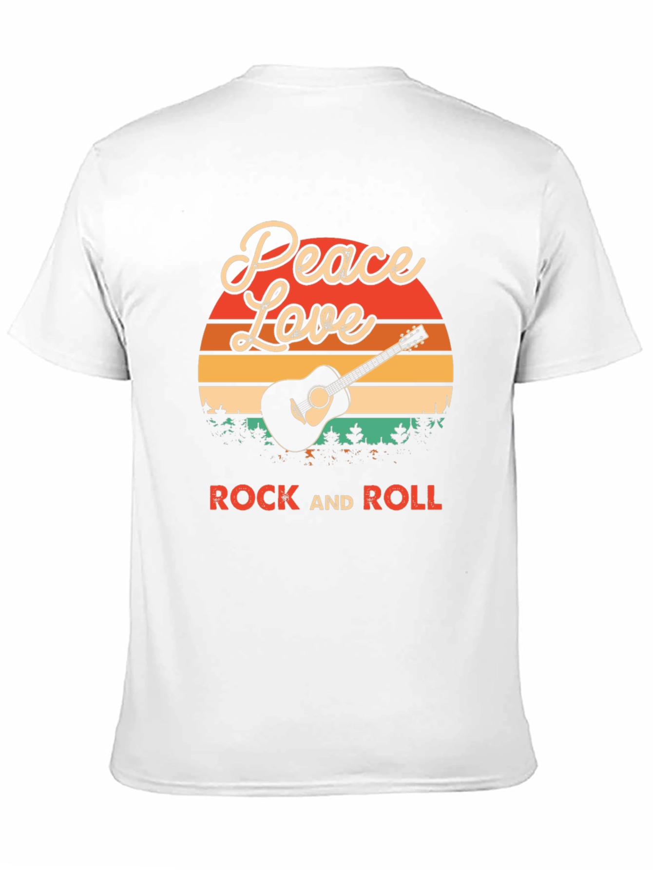Peace Love Rock and Roll T-Shirt