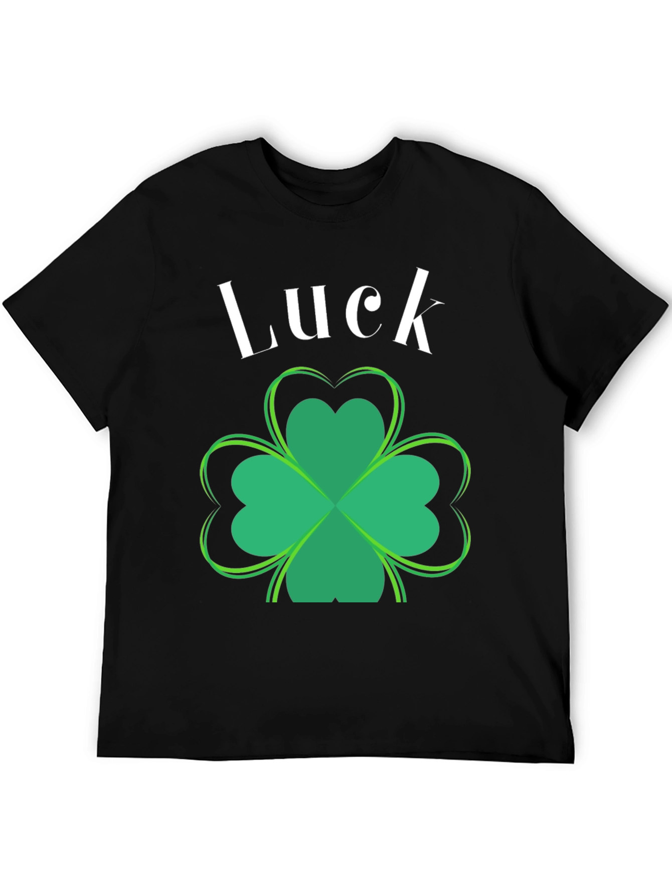 Lucky Clover Graphic T-Shirt - St. Patricks Day