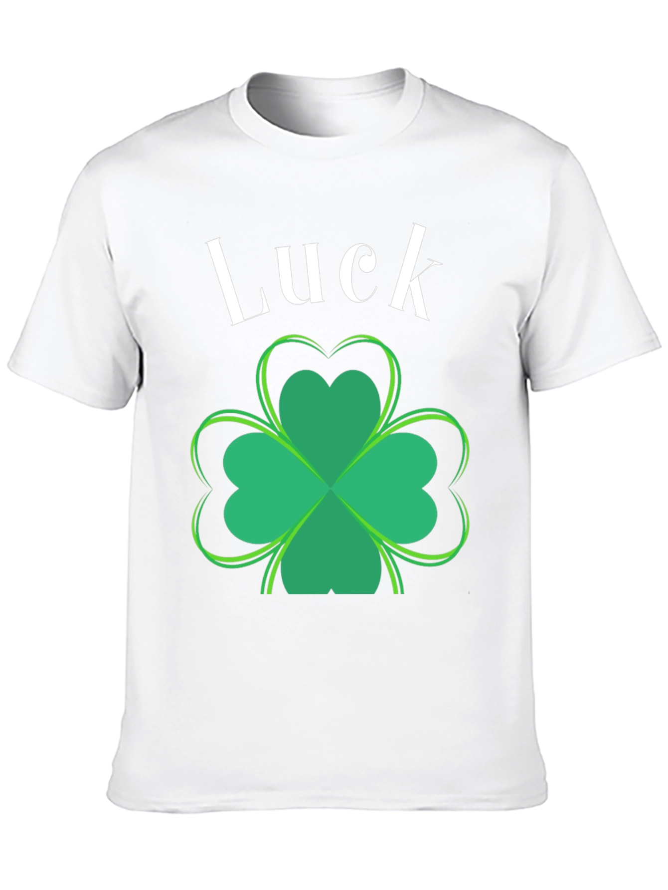 Lucky Clover Graphic T-Shirt - St. Patricks Day
