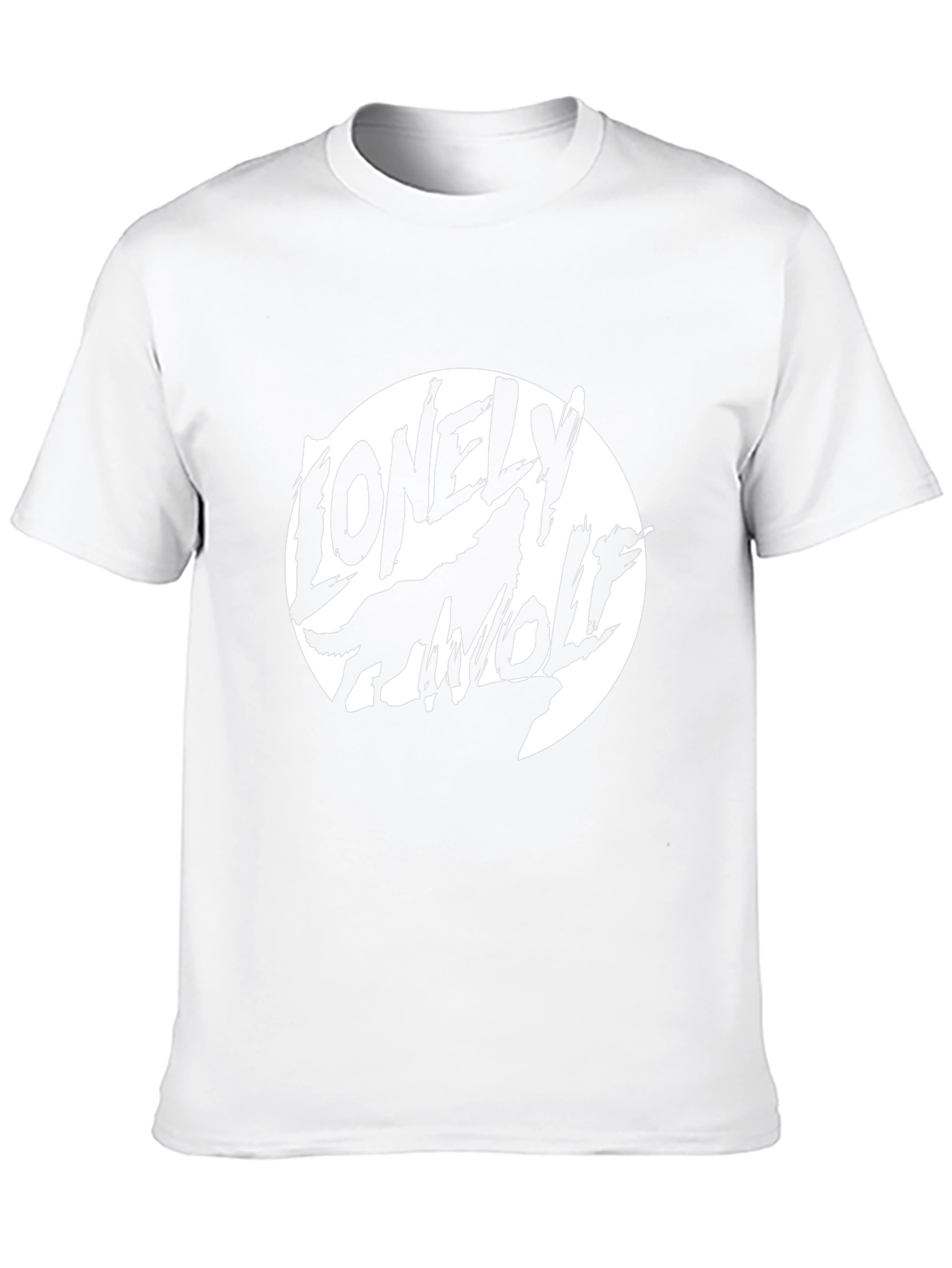 Lonely Wolf Graphic T-Shirt
