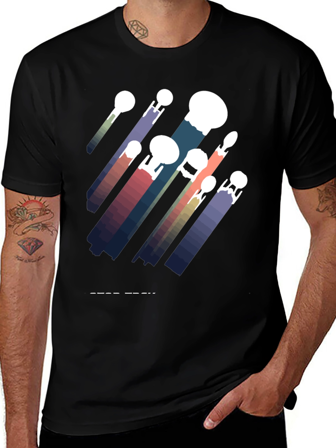 Star Trek Ships T-Shirt - Boldly Go!