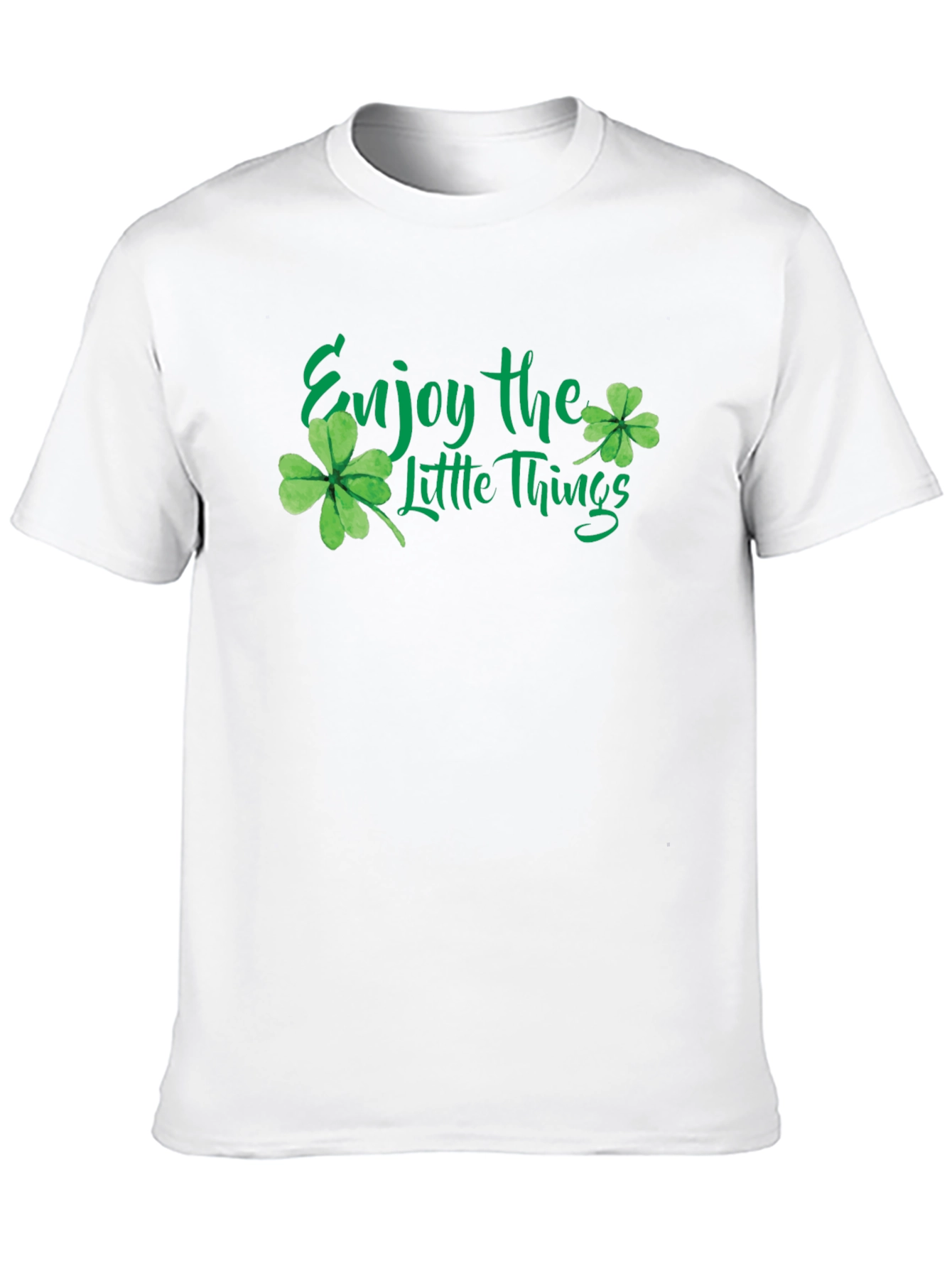 Enjoy the Little Things Clover Graphic Tee