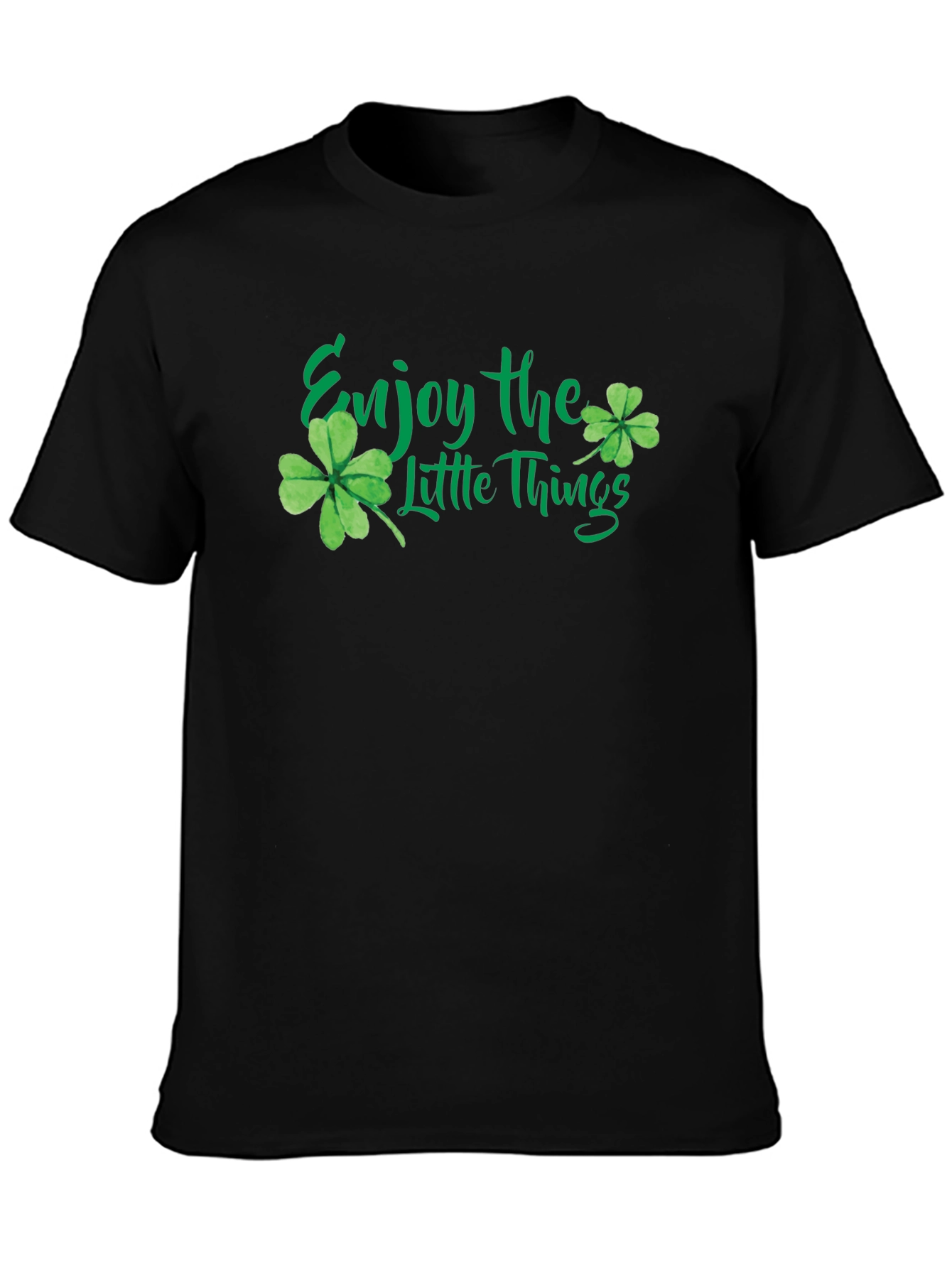 Enjoy the Little Things Clover Graphic Tee