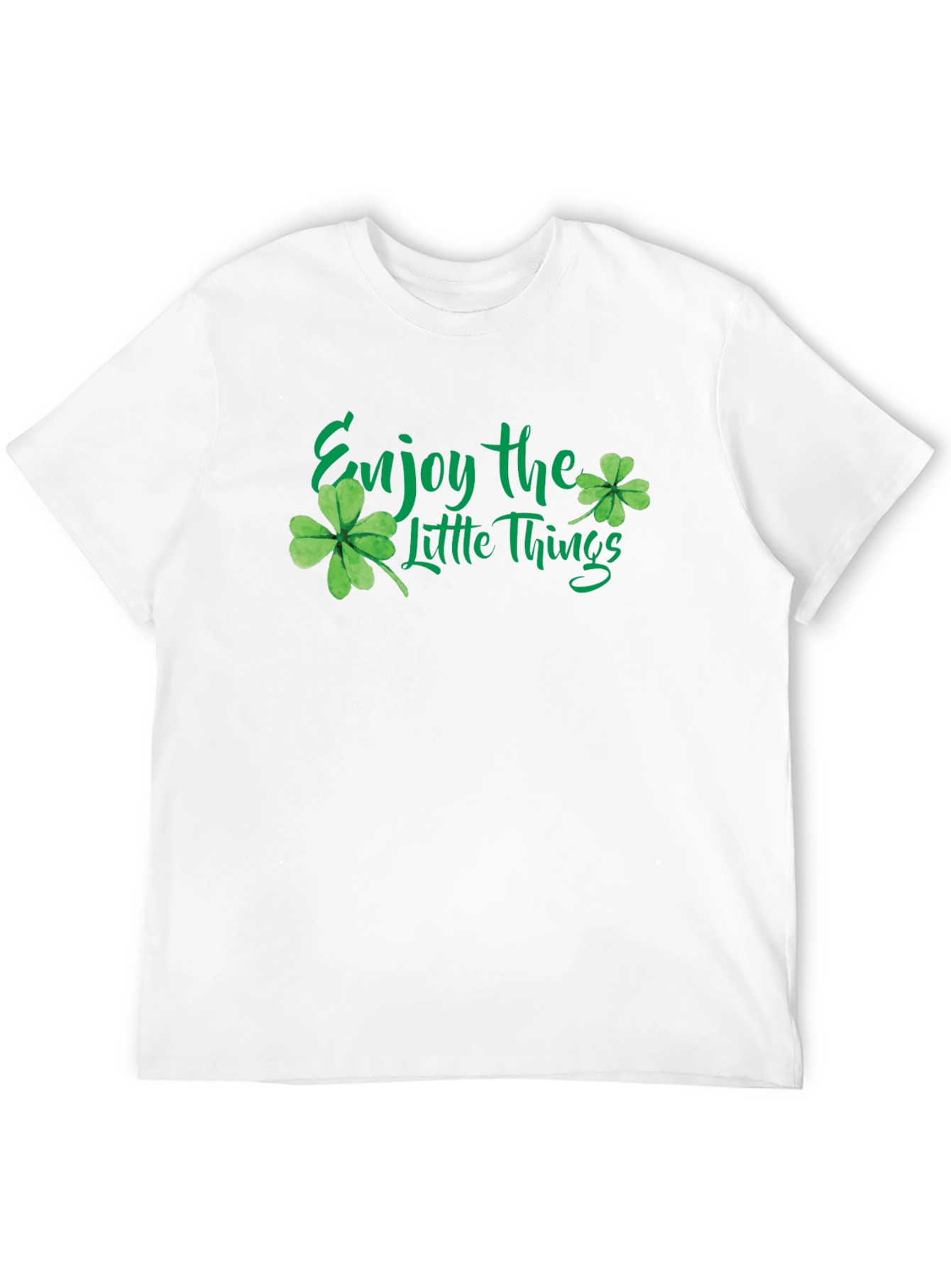 Enjoy the Little Things Clover Graphic Tee