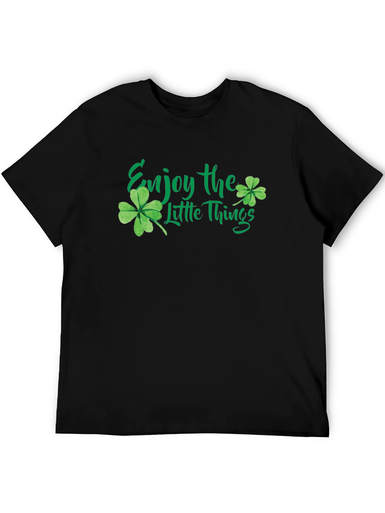 Enjoy the Little Things Clover Graphic Tee
