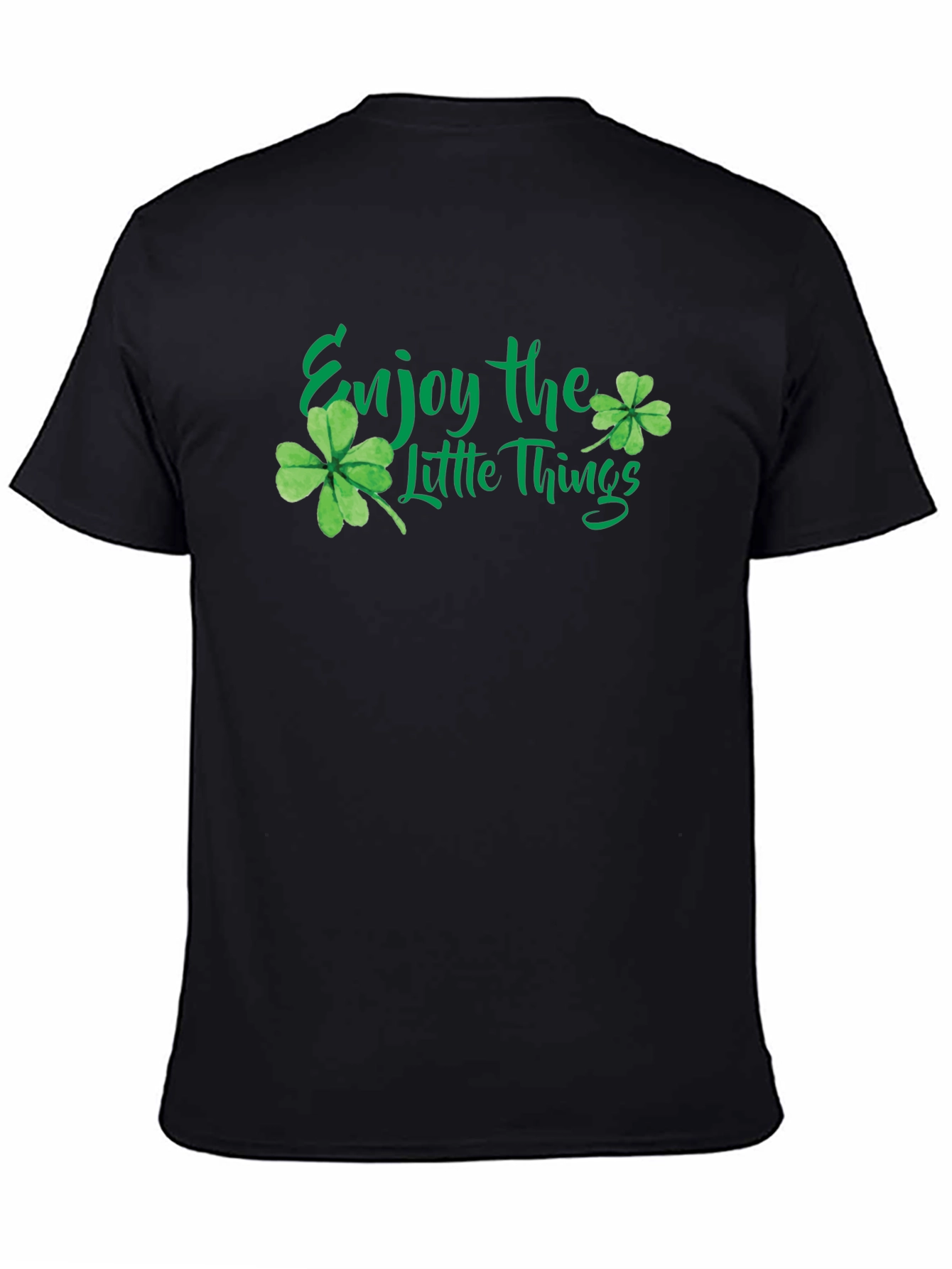 Enjoy the Little Things Clover Graphic Tee