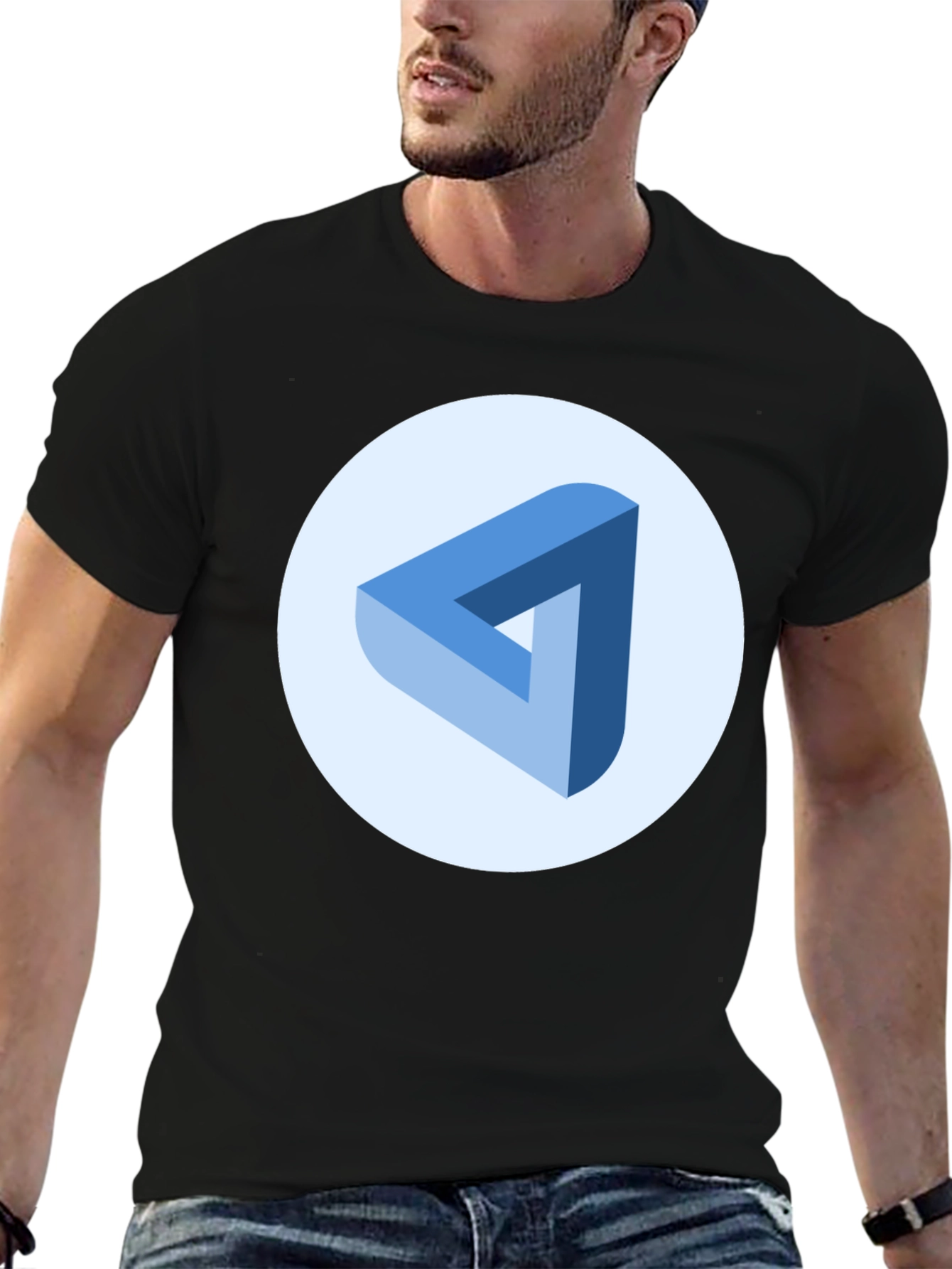 Impossible Triangle Tee - Modern Art Shirt