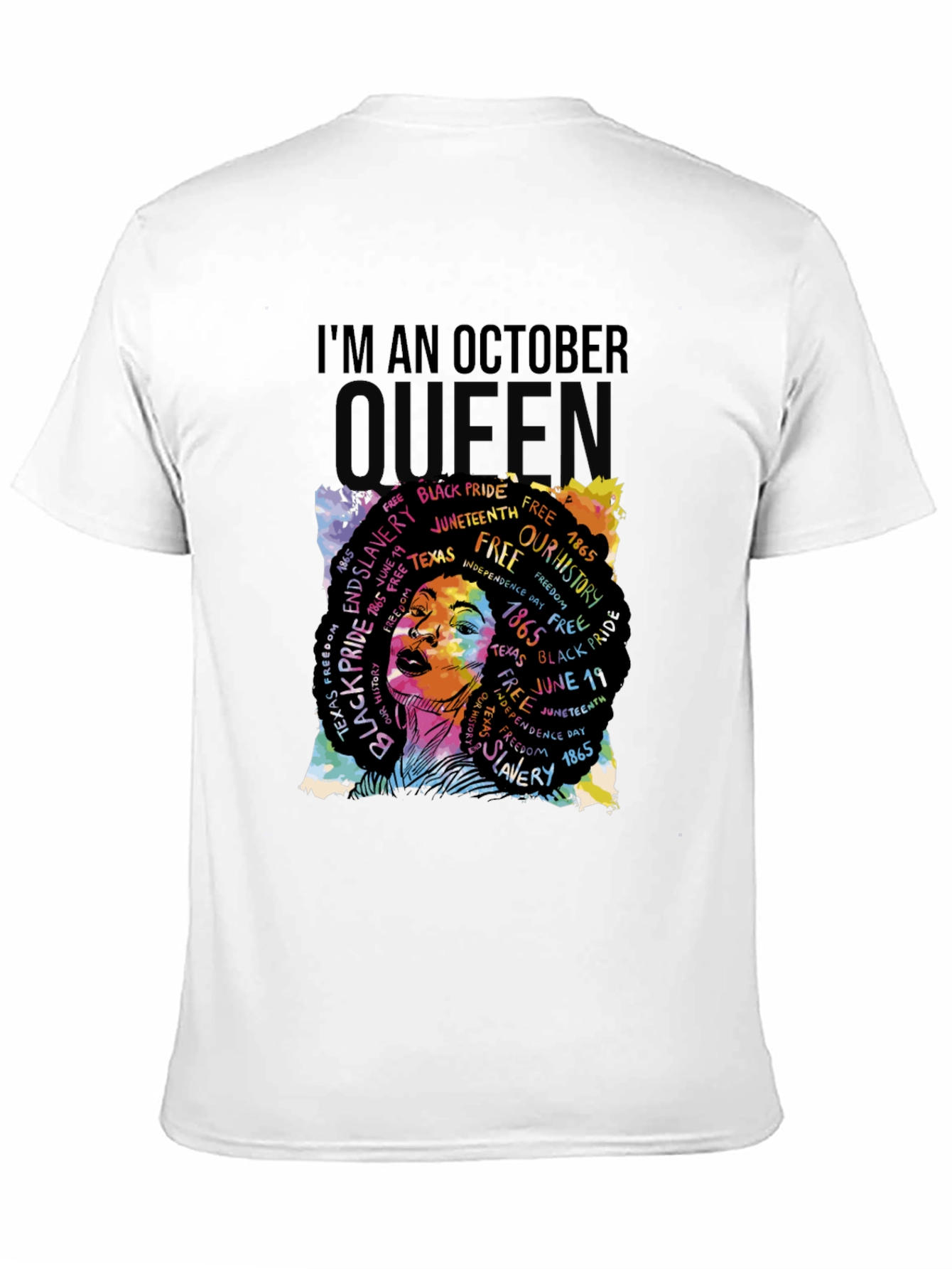 October Queen Black Pride T-Shirt