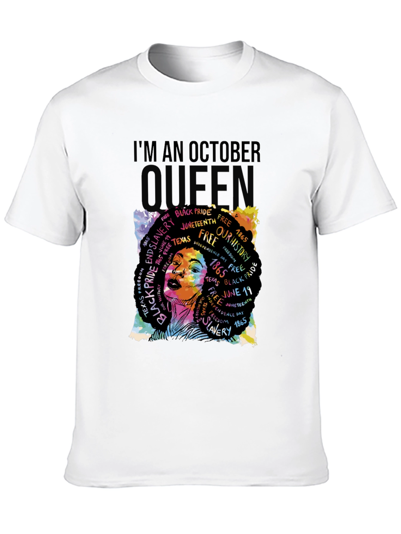 October Queen Black Pride T-Shirt
