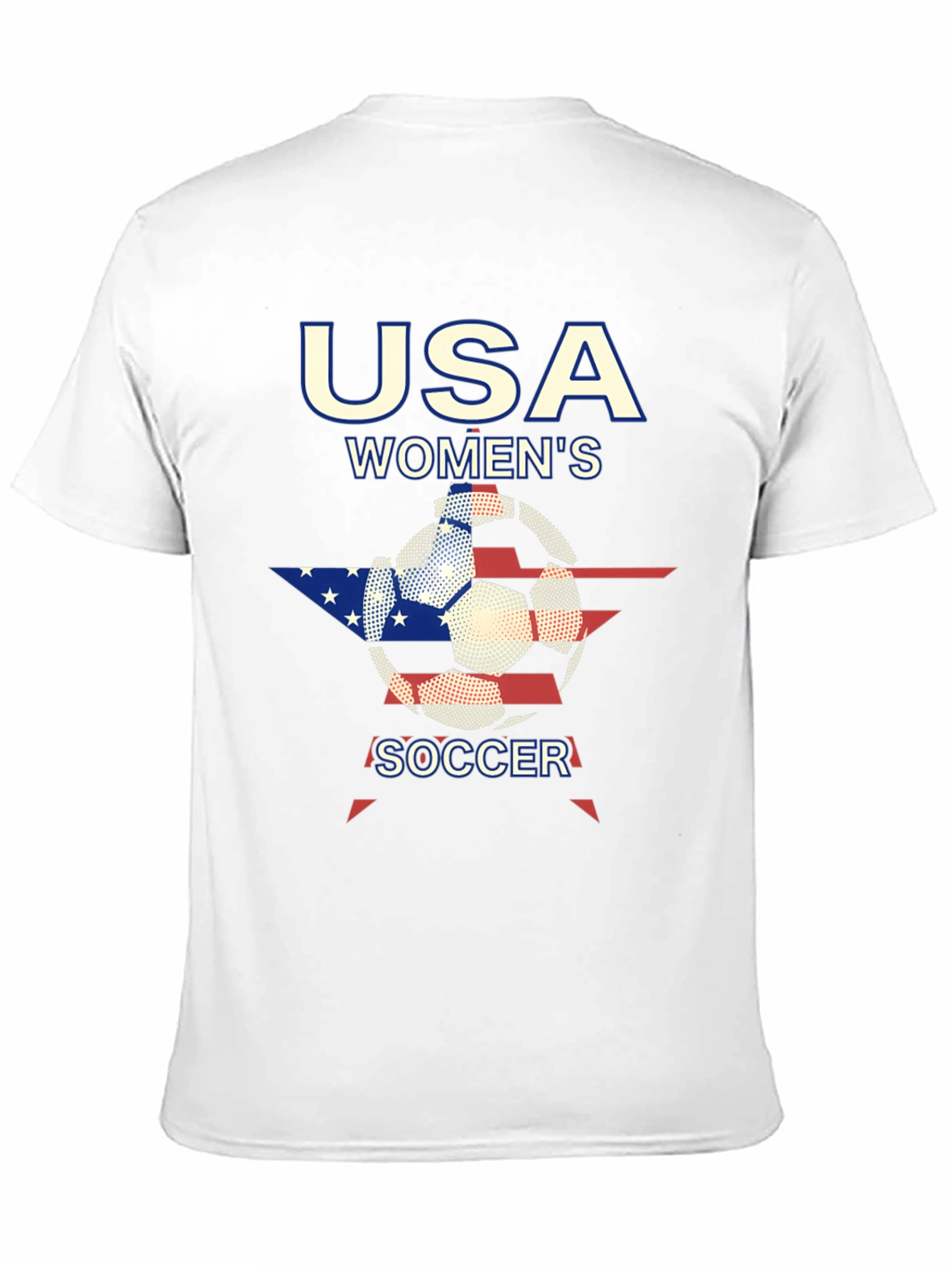 USA Womens Soccer Graphic T-Shirt