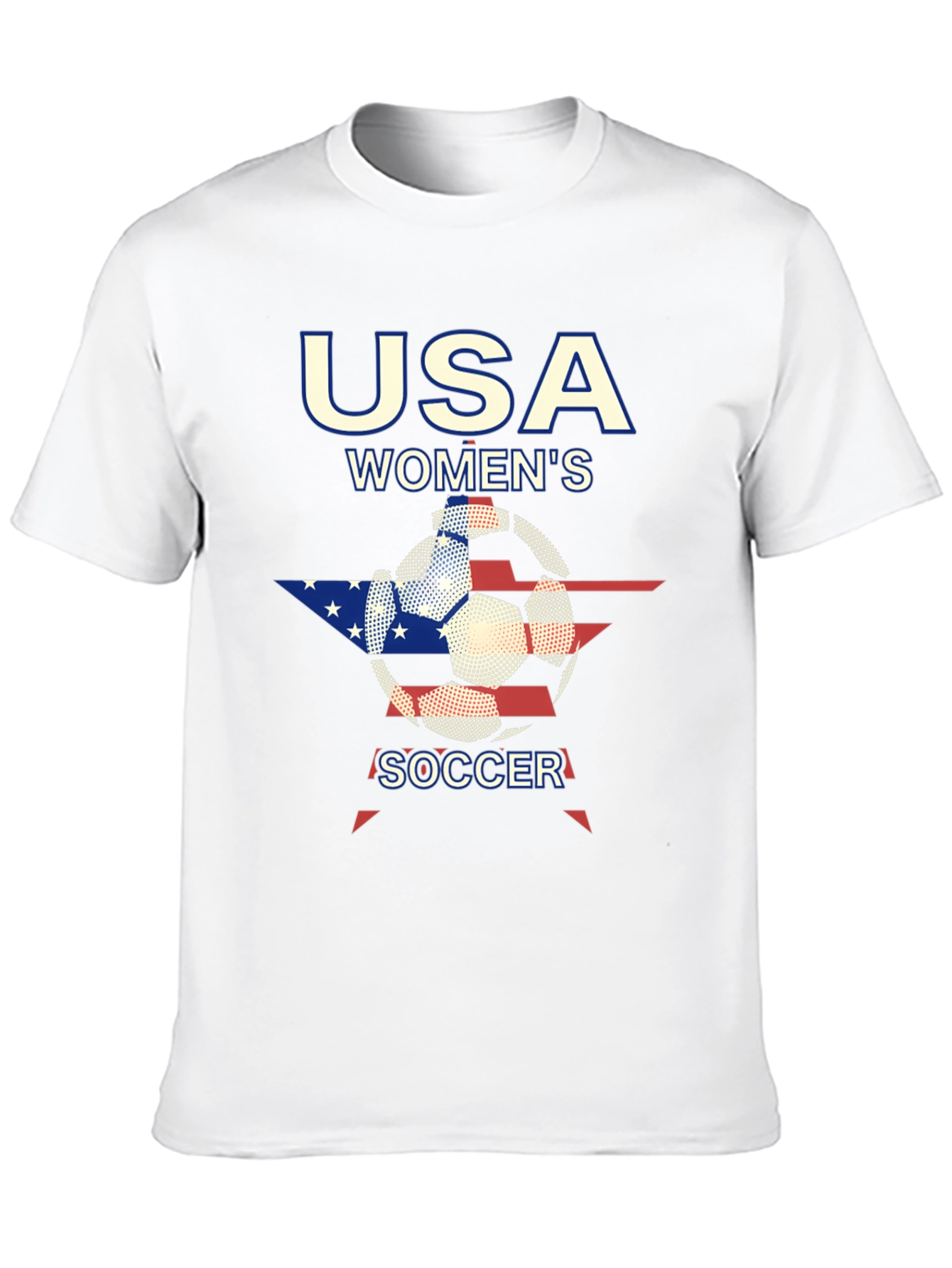 USA Womens Soccer Graphic T-Shirt
