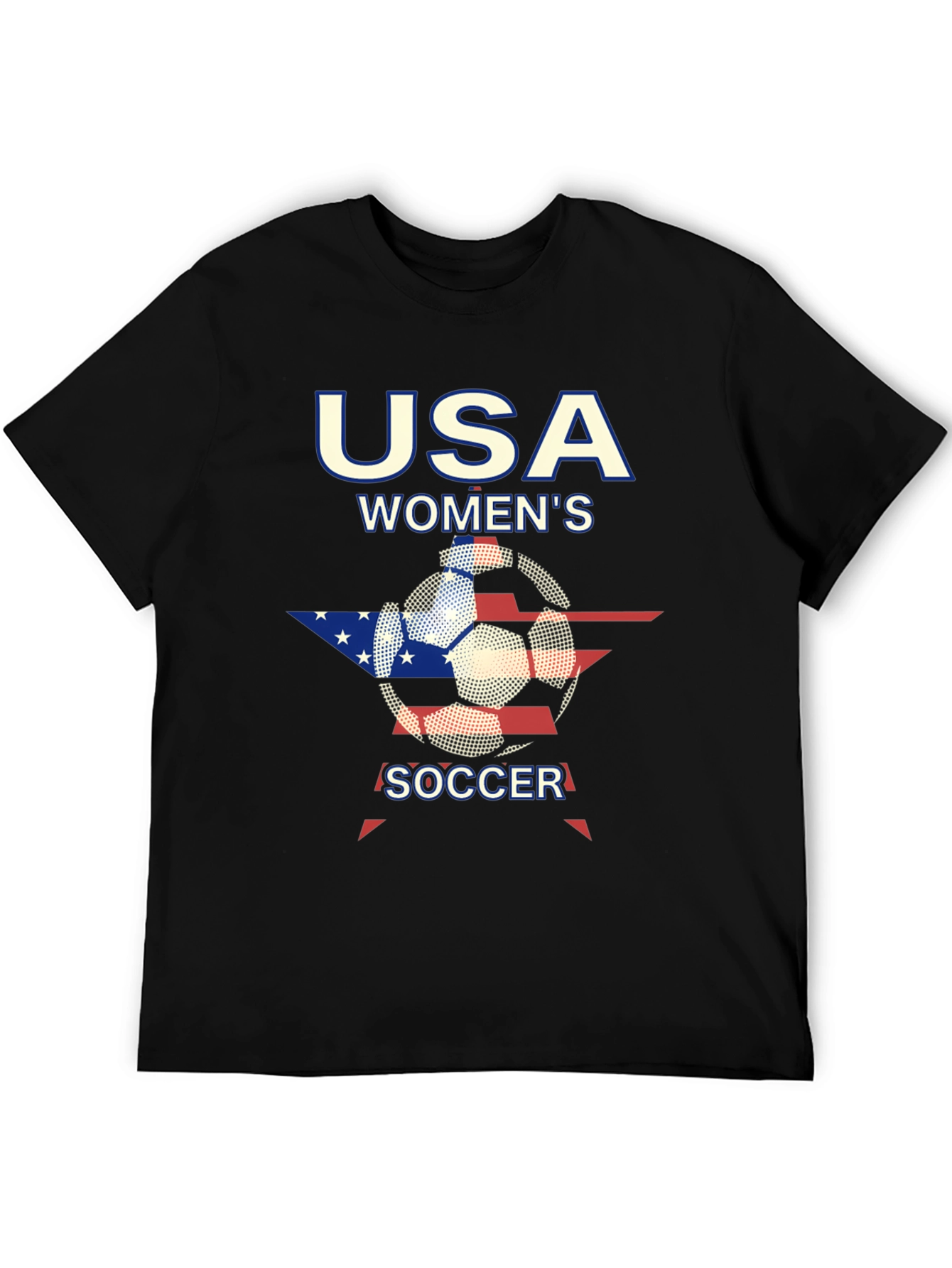 USA Womens Soccer Graphic T-Shirt
