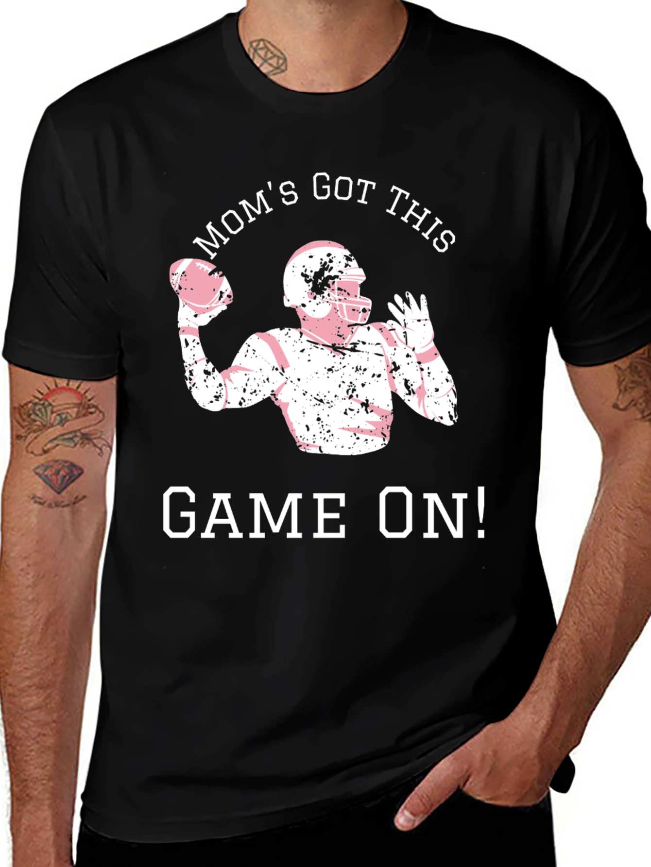Moms Got This Game On! Football T-Shirt