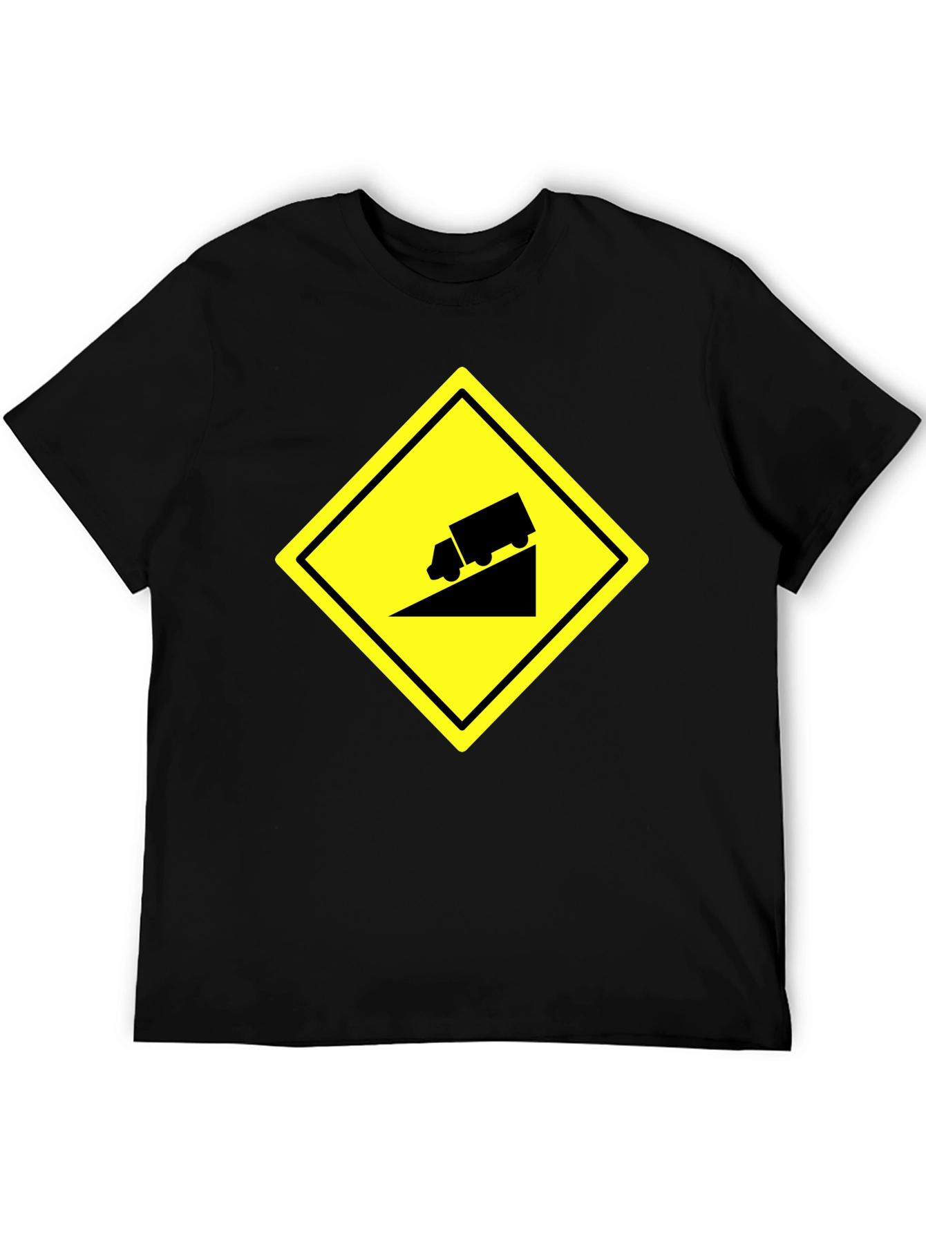 Steep Grade Truck Black T-Shirt