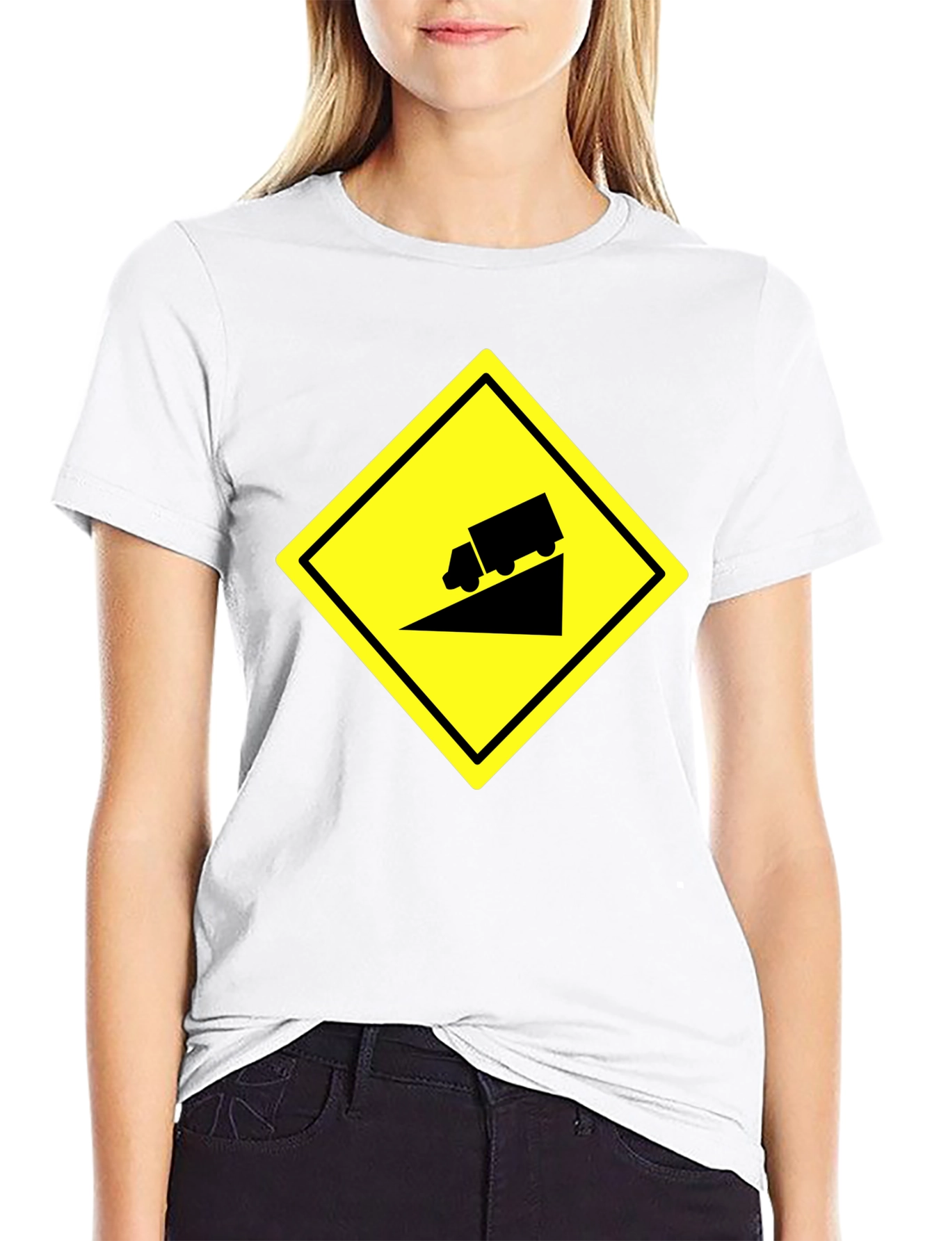 Steep Grade Truck Black T-Shirt
