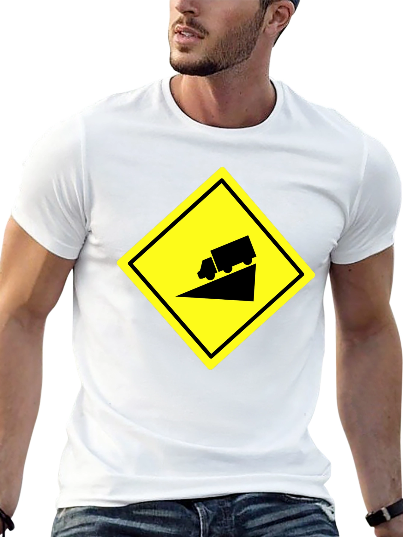 Steep Grade Truck Black T-Shirt