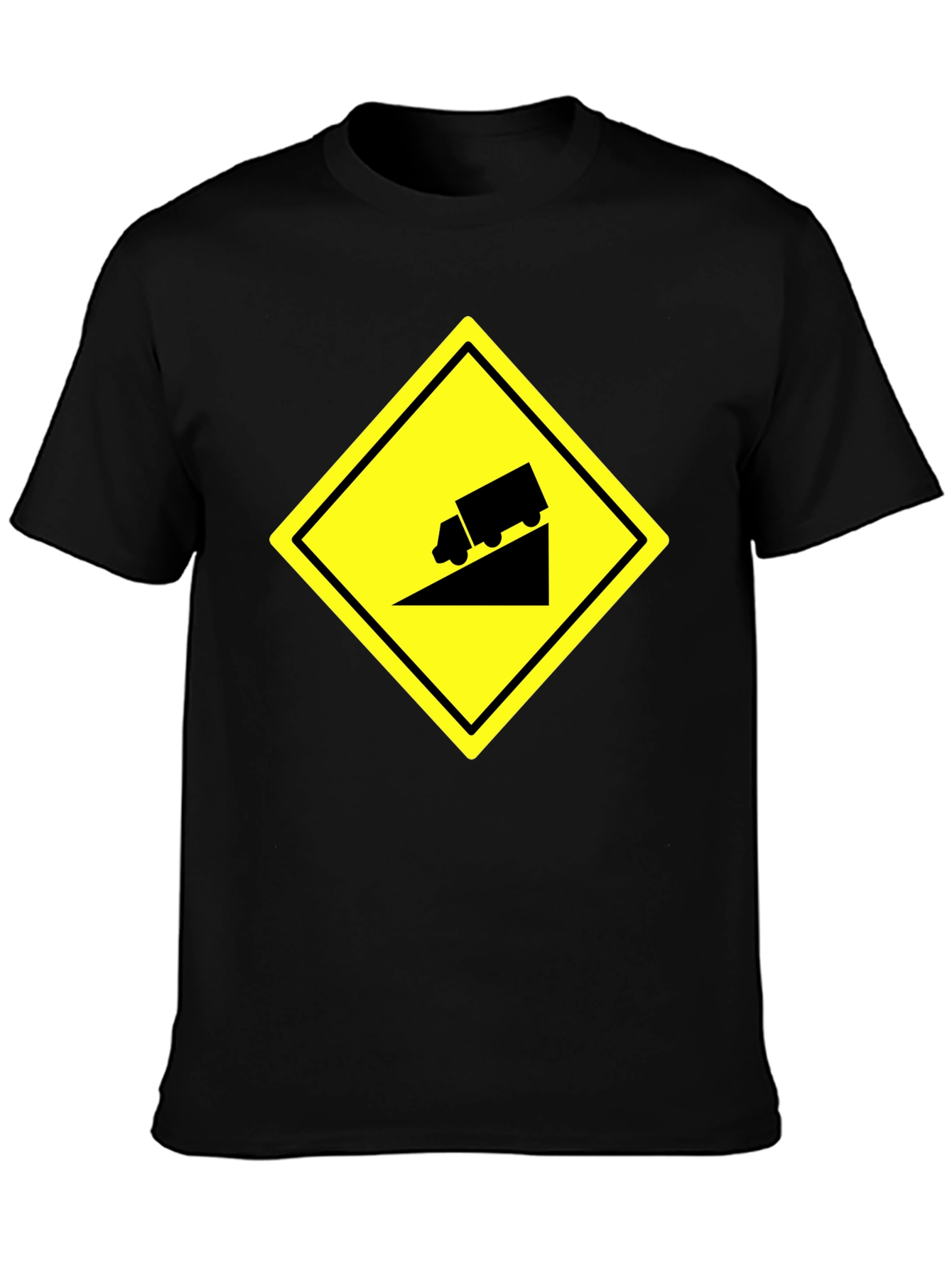 Steep Grade Truck Black T-Shirt