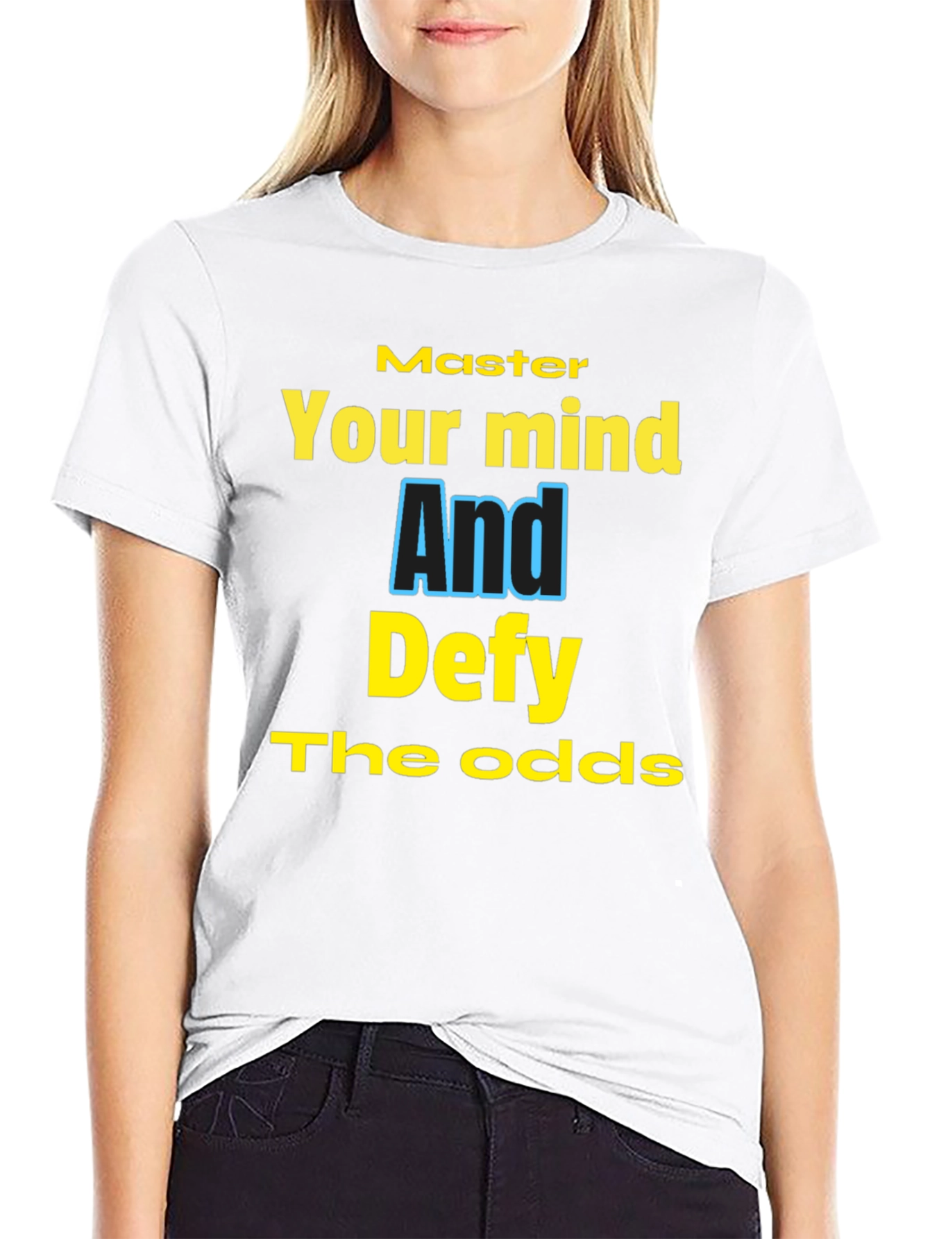 Master Your Mind T-Shirt - Motivational Black Tee